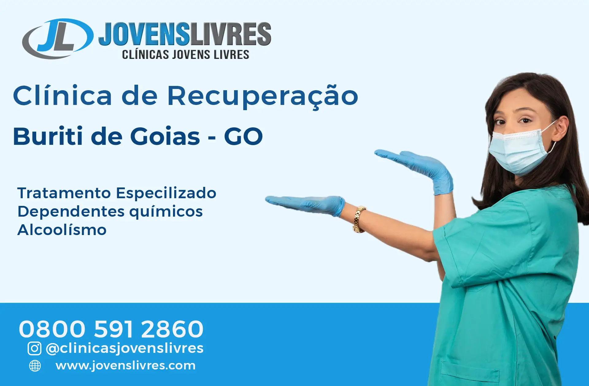 Clínica de Recuperação em Buriti de Goiás - GO