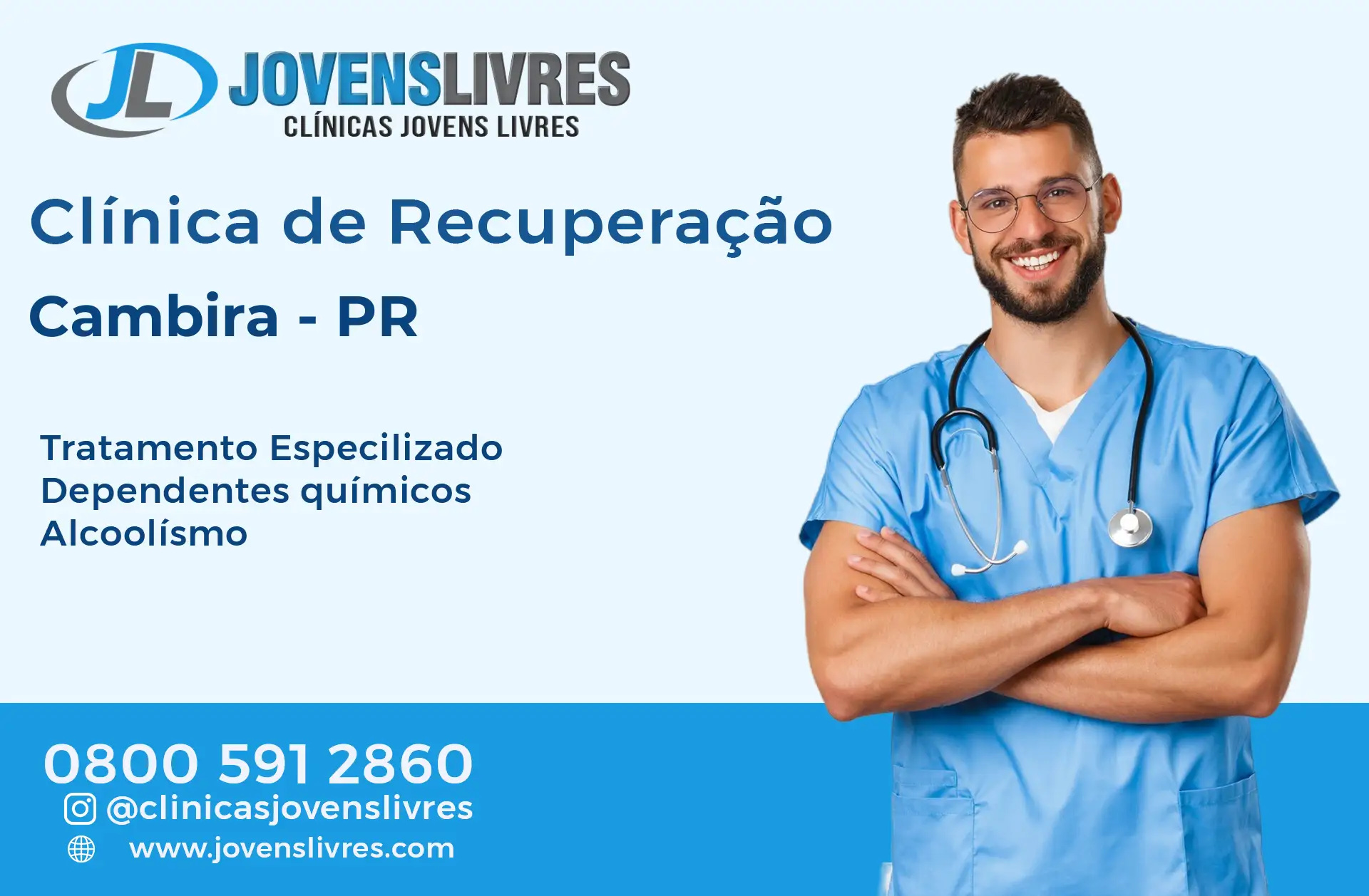 Clínica de Recuperação em Cambira - PR