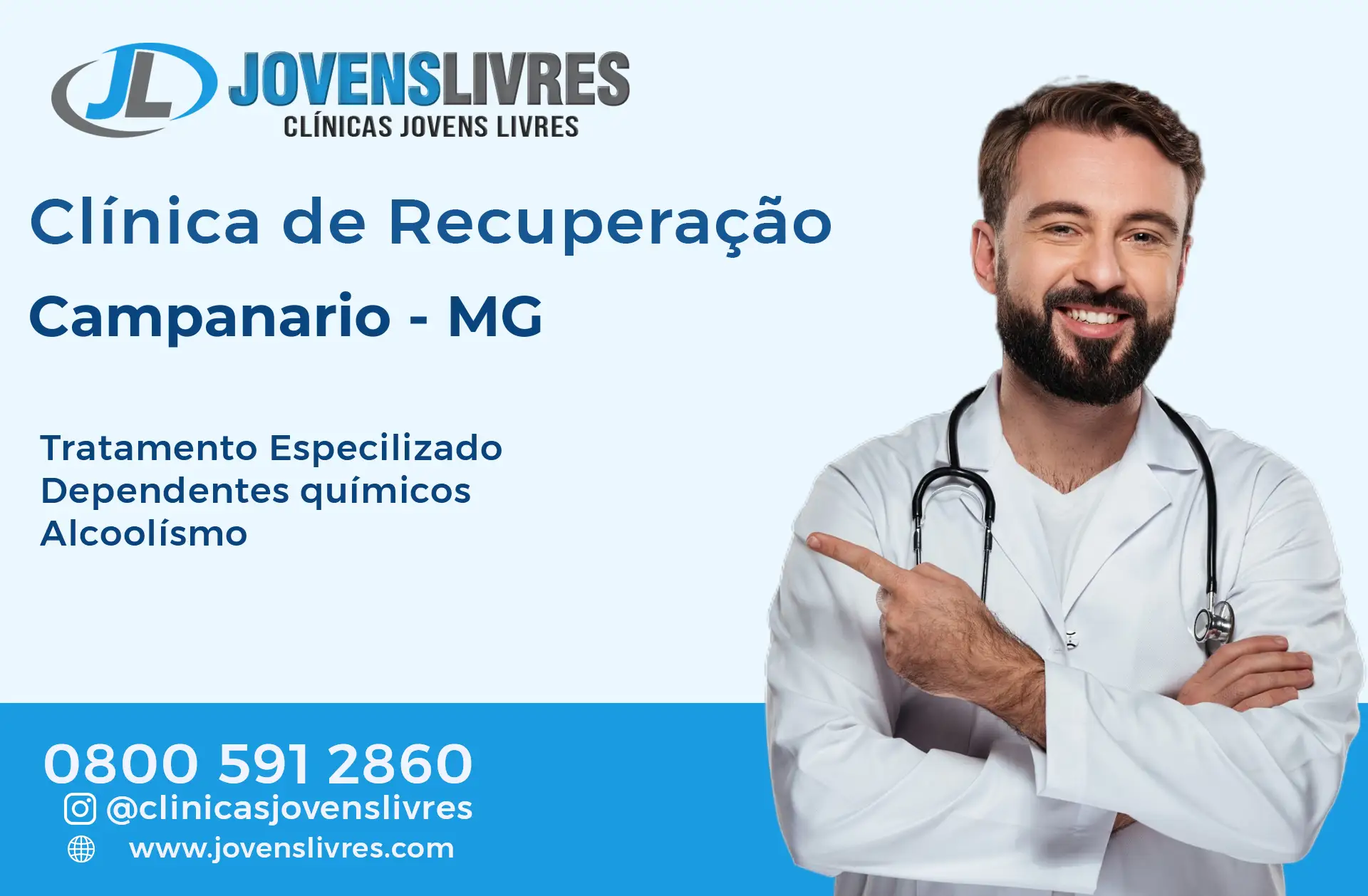 Clínica de Recuperação em Campanário - MG