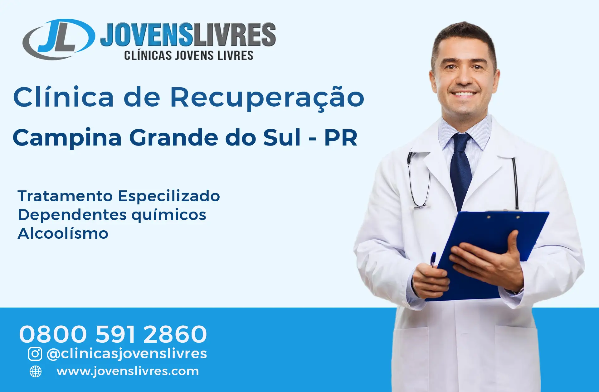 Clínica de Recuperação em Campina Grande do Sul - PR