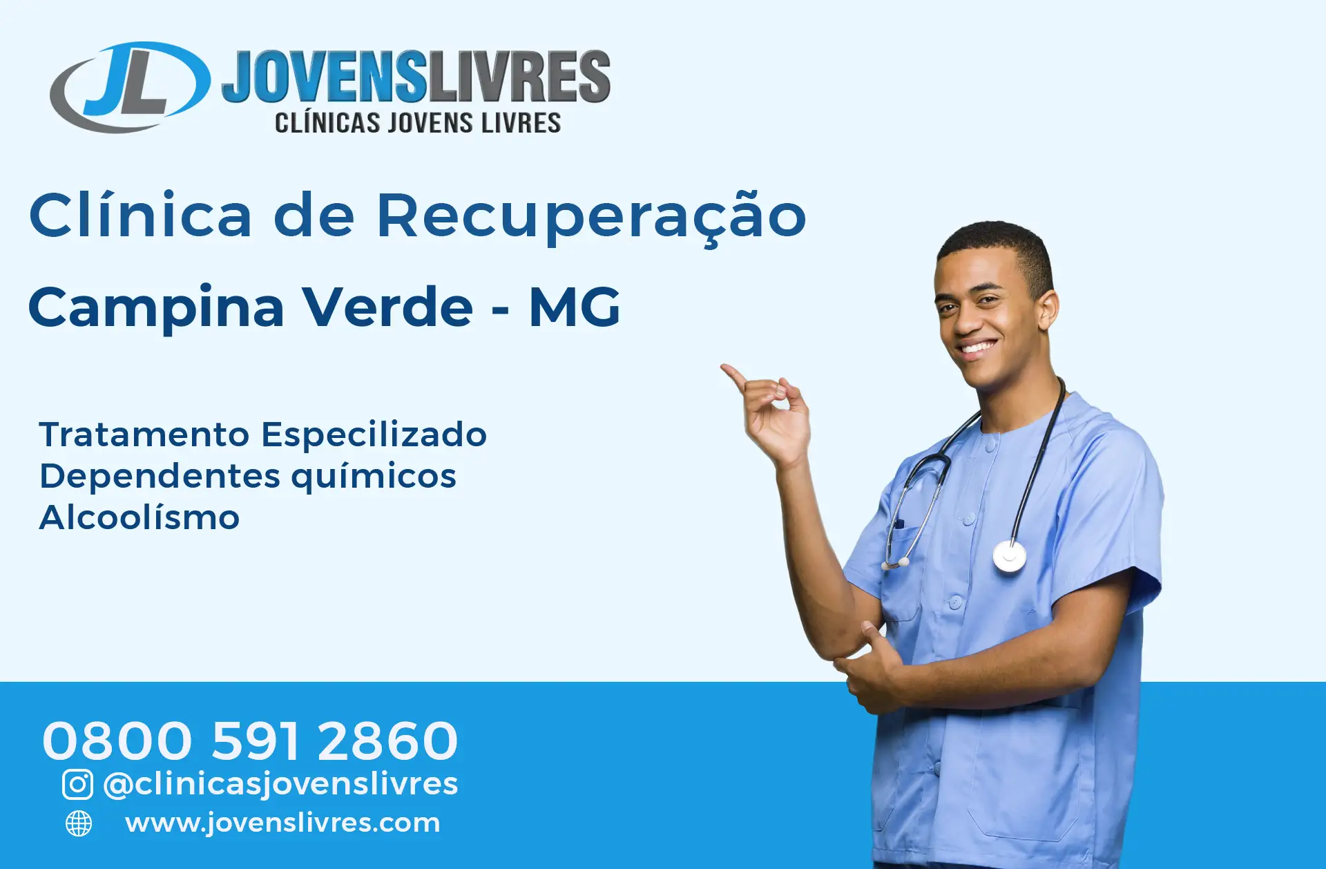 Clínica de Recuperação em Campina Verde - MG