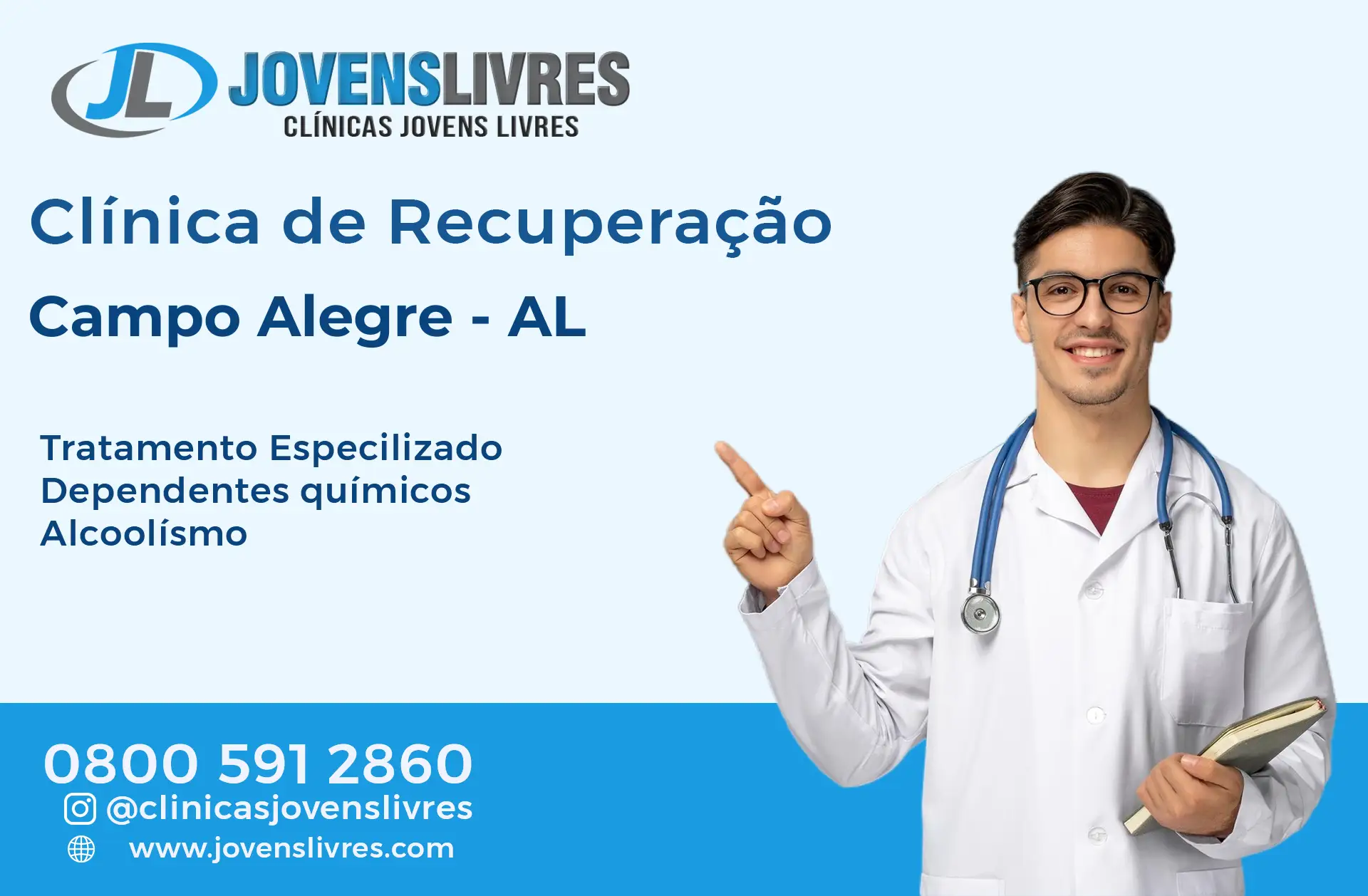 Clínica de Recuperação em Campo Alegre - AL