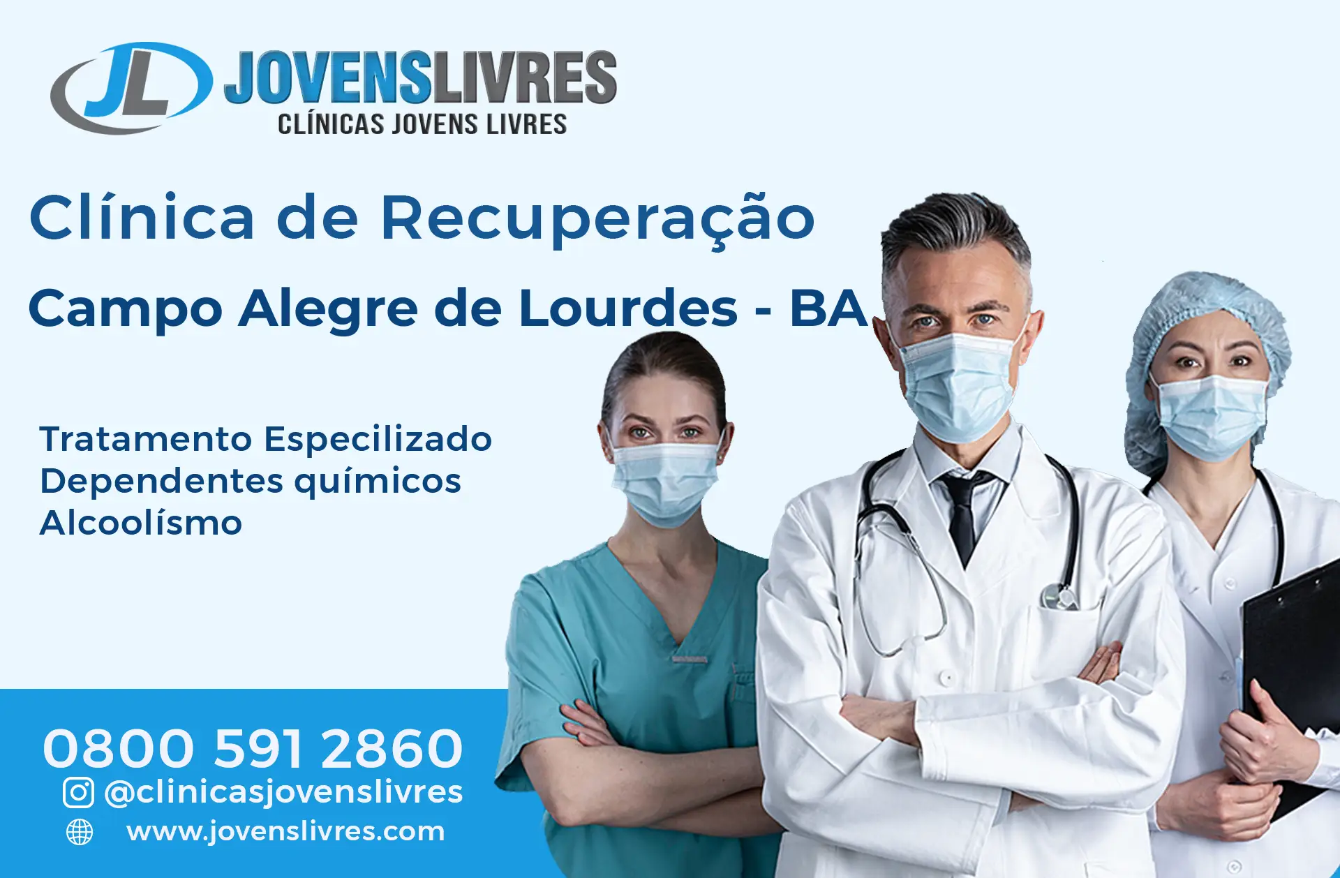 Clínica de Recuperação em Campo Alegre de Lourdes - BA