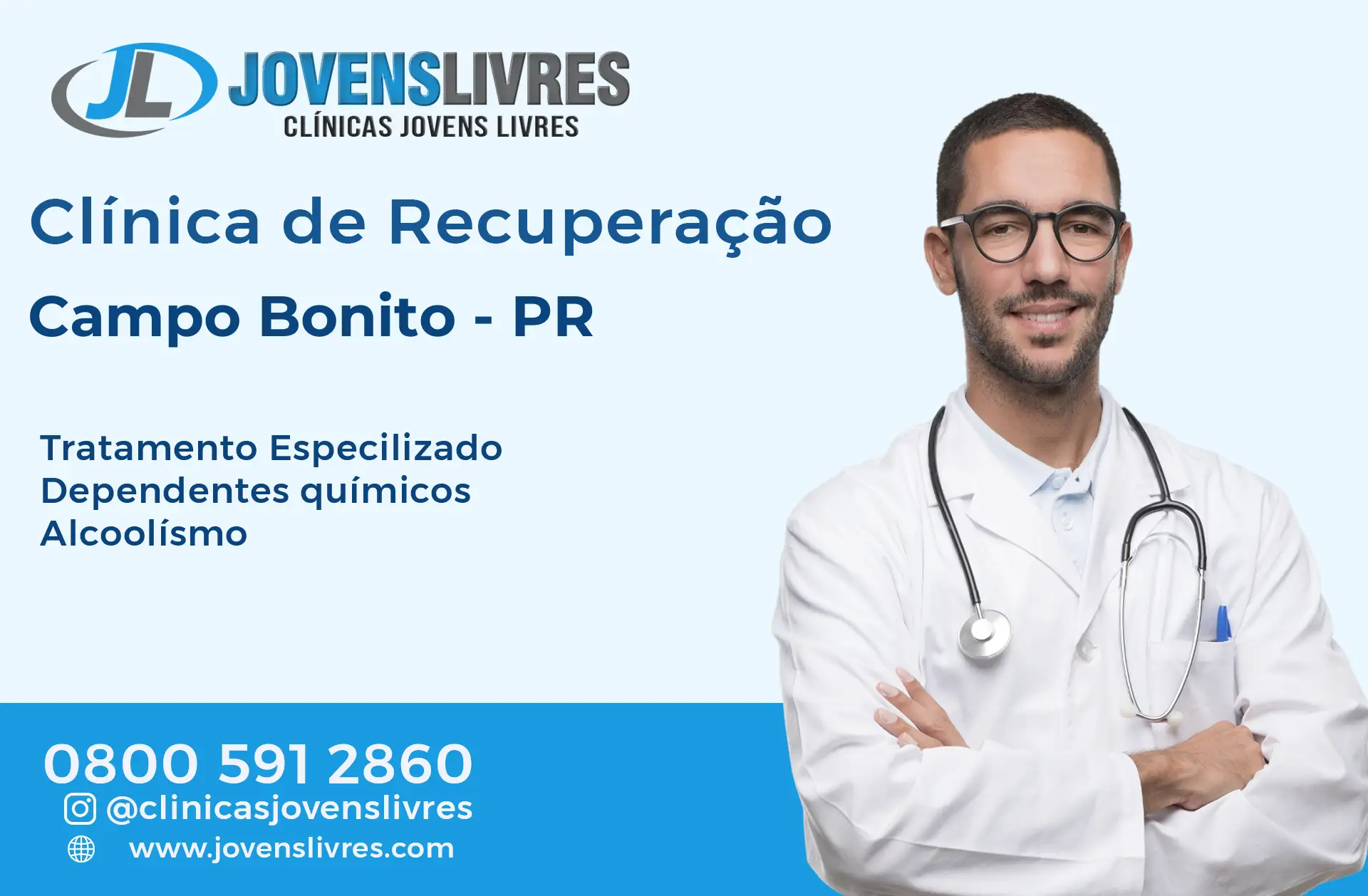 Clínica de Recuperação em Campo Bonito - PR