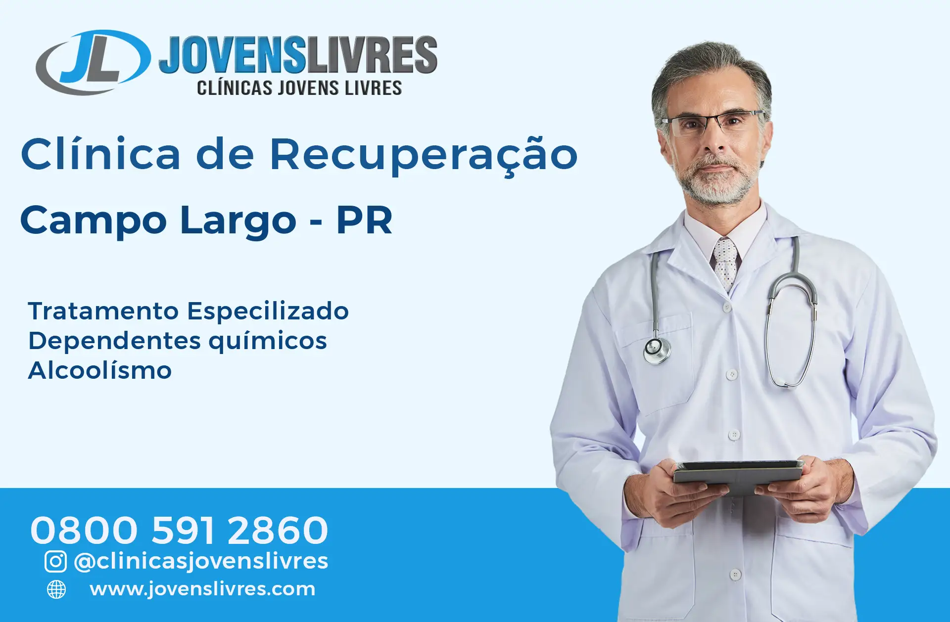 Clínica de Recuperação em Campo Largo - PR