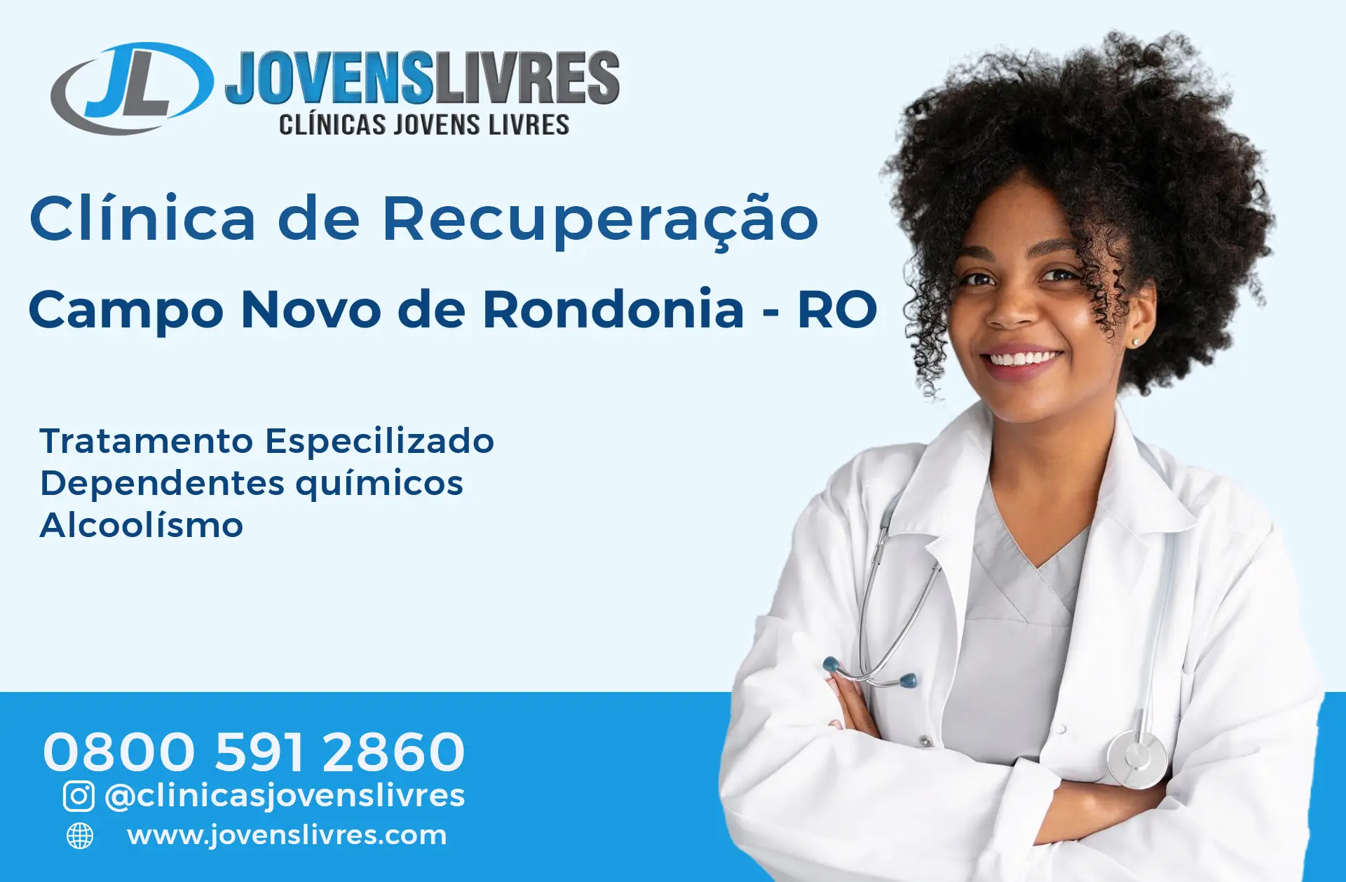 Clínica de Recuperação em Campo Novo de Rondônia - RO