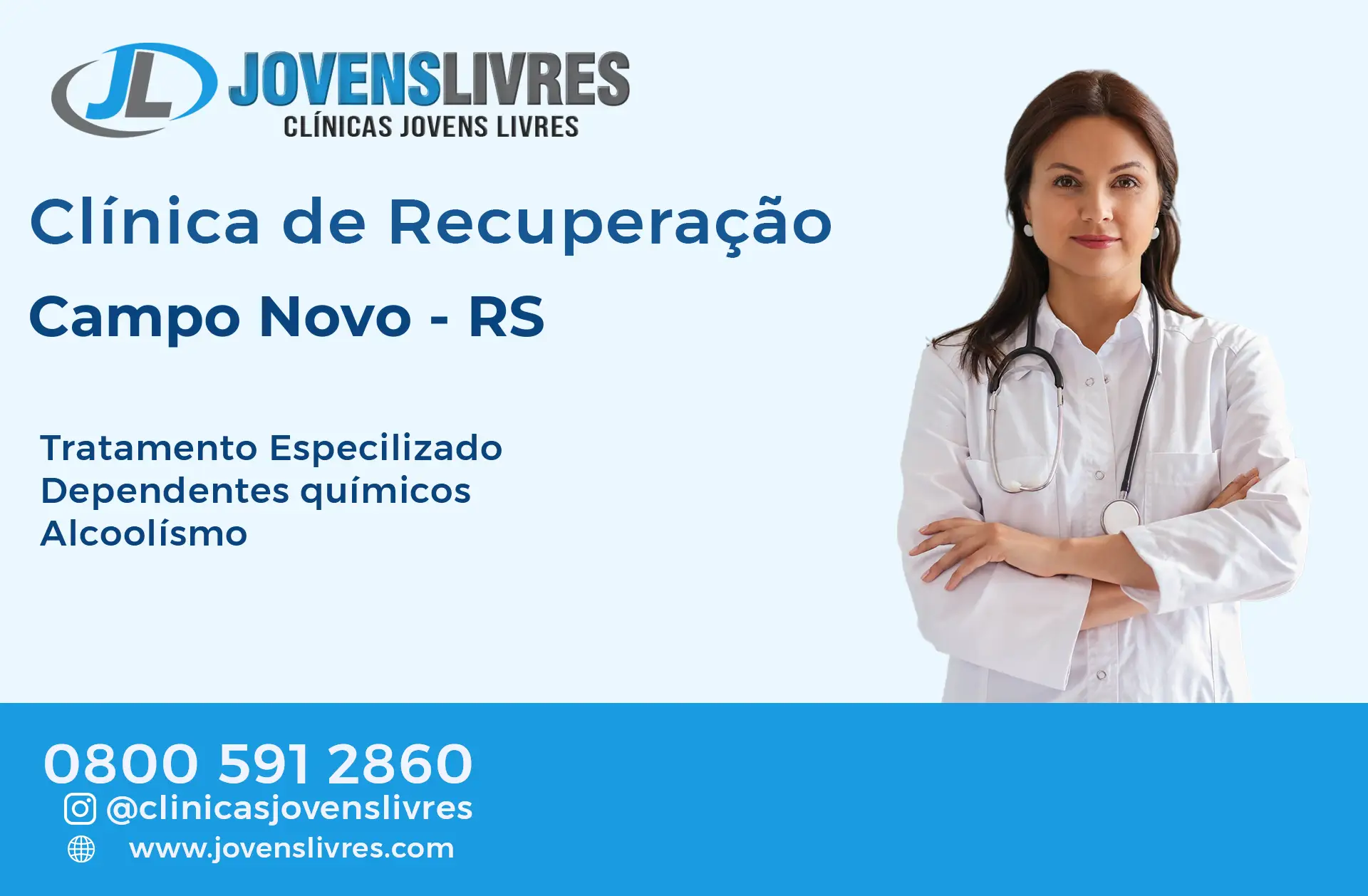 Clínica de Recuperação em Campo Novo - RS