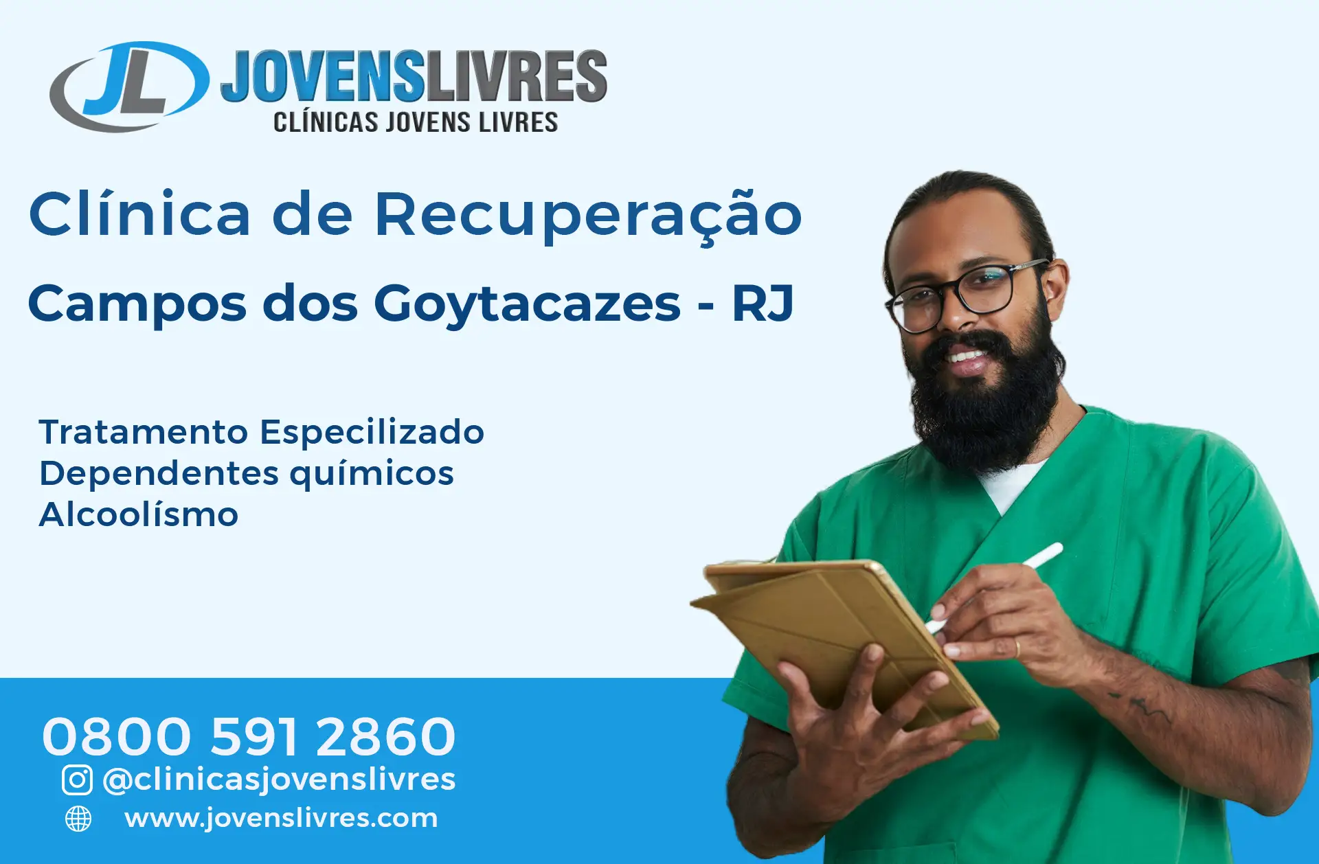 Clínica de Recuperação em Campos dos Goytacazes - RJ