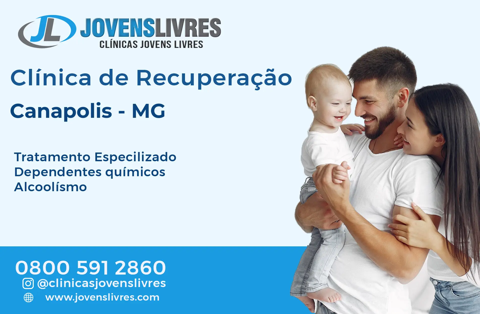 Clínica de Recuperação em Canápolis - MG