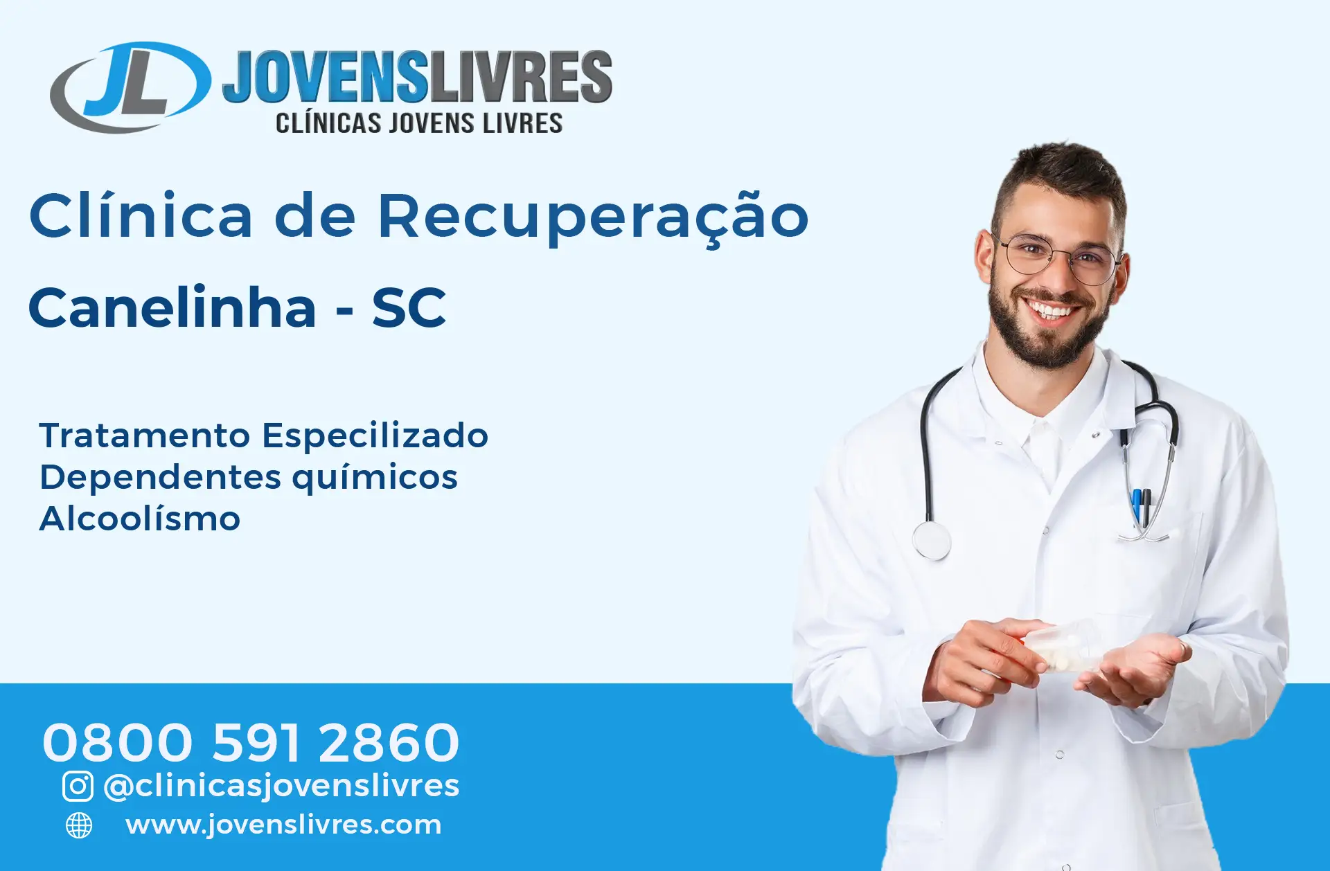 Clínica de Recuperação em Canelinha - SC