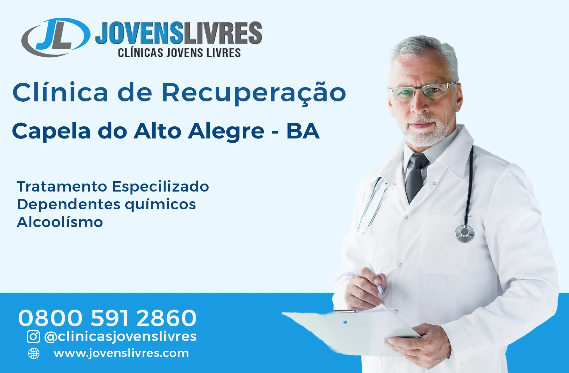 Clínica de Recuperação em Capela do Alto Alegre - BA