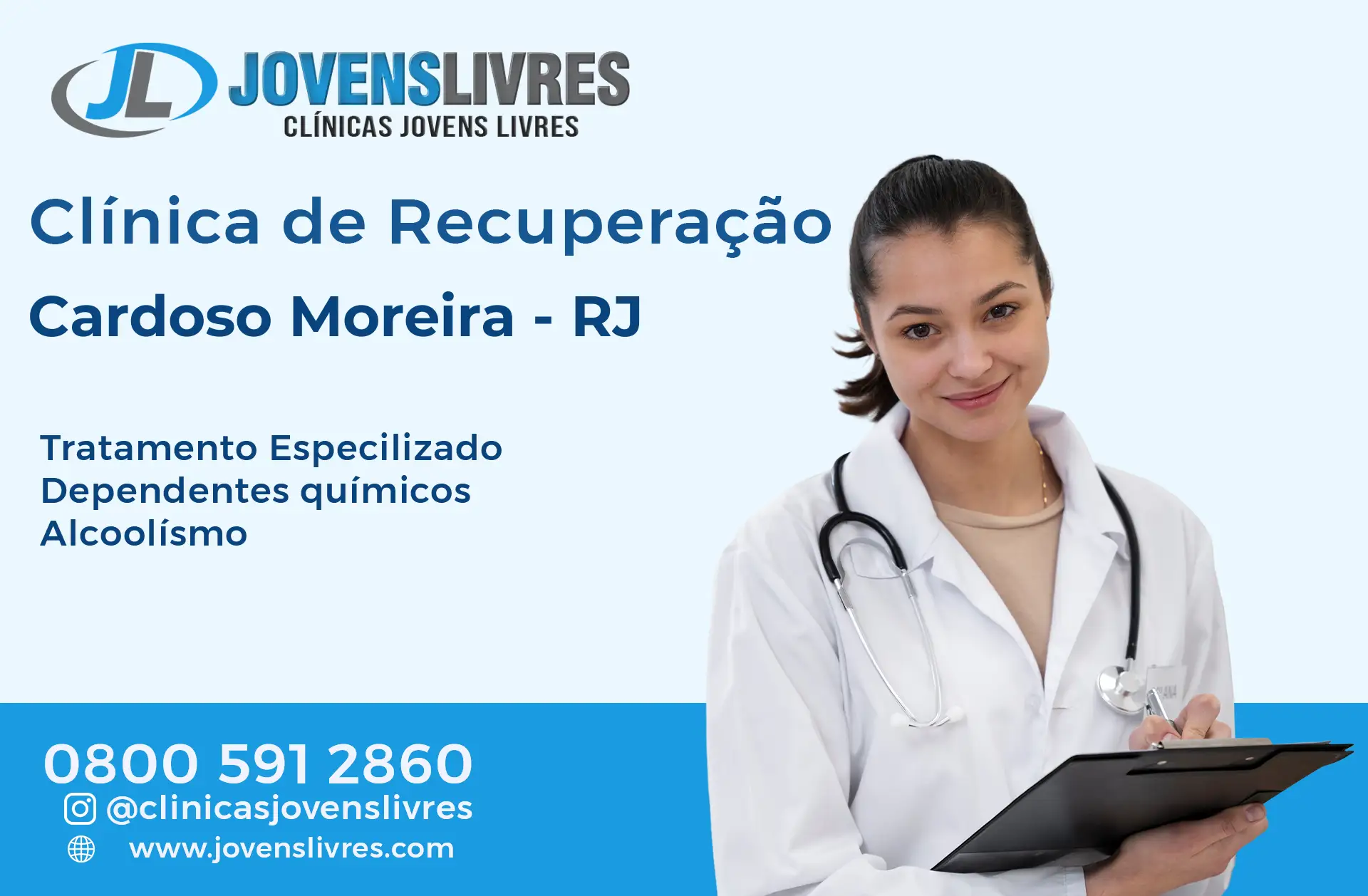 Clínica de Recuperação em Cardoso Moreira - RJ