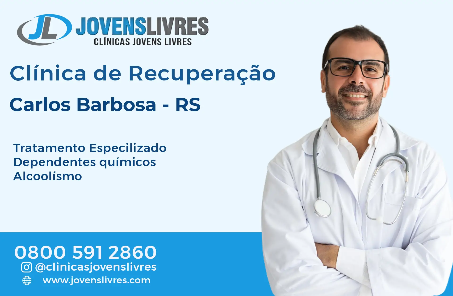 Clínica de Recuperação em Carlos Barbosa - RS