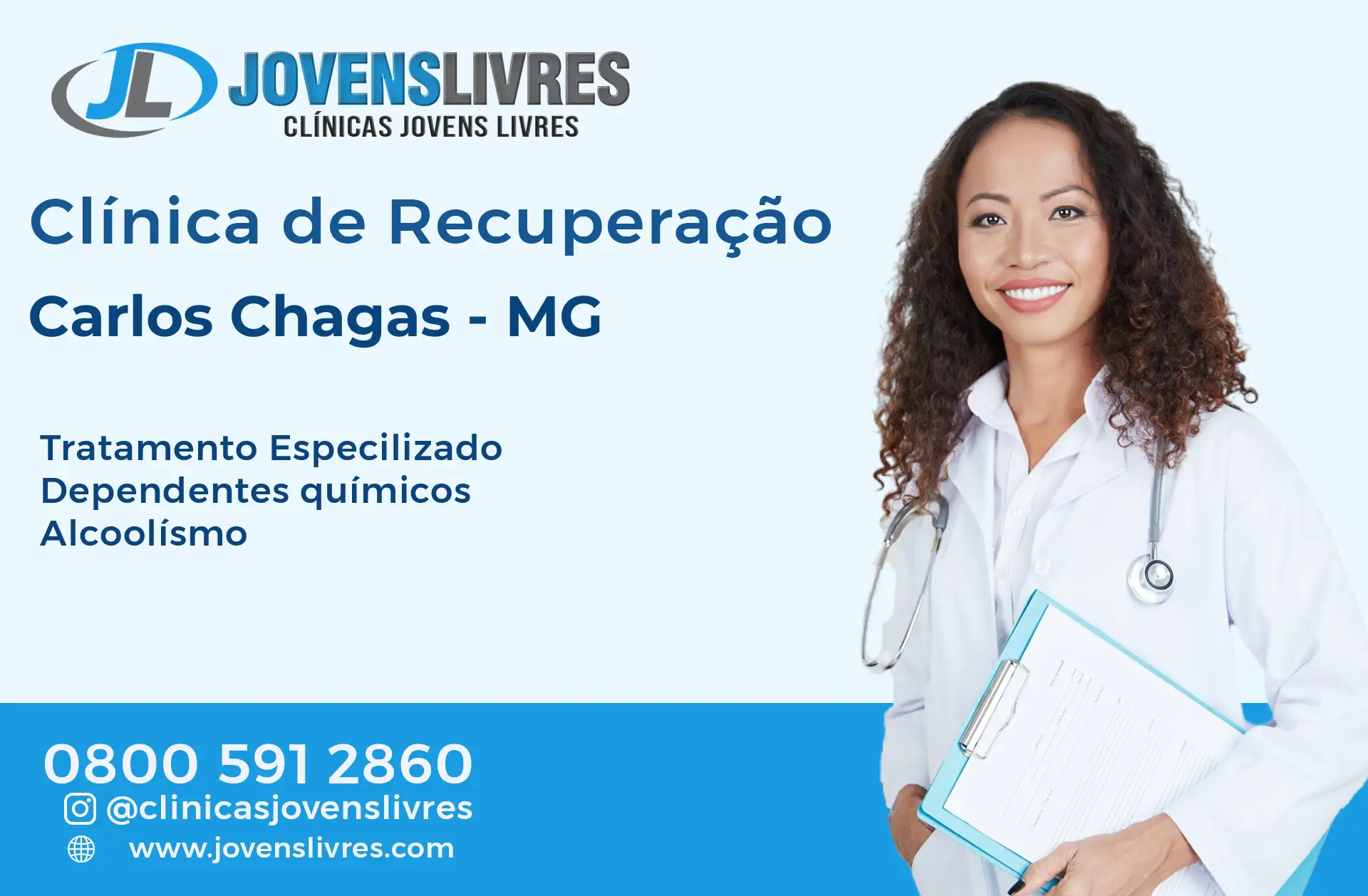 Clínica de Recuperação em Carlos Chagas - MG