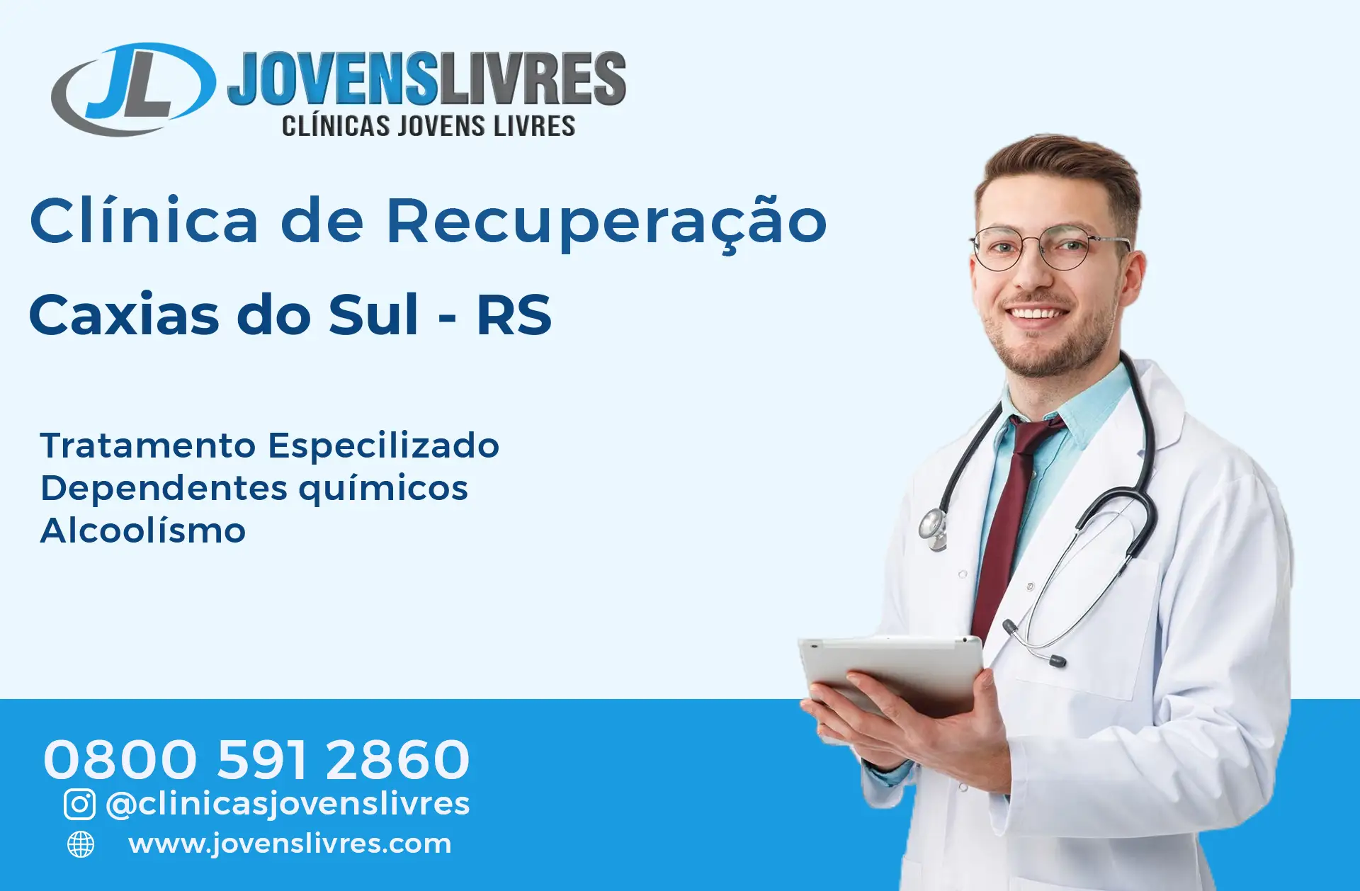 Clínica de Recuperação em Caxias do Sul - RS
