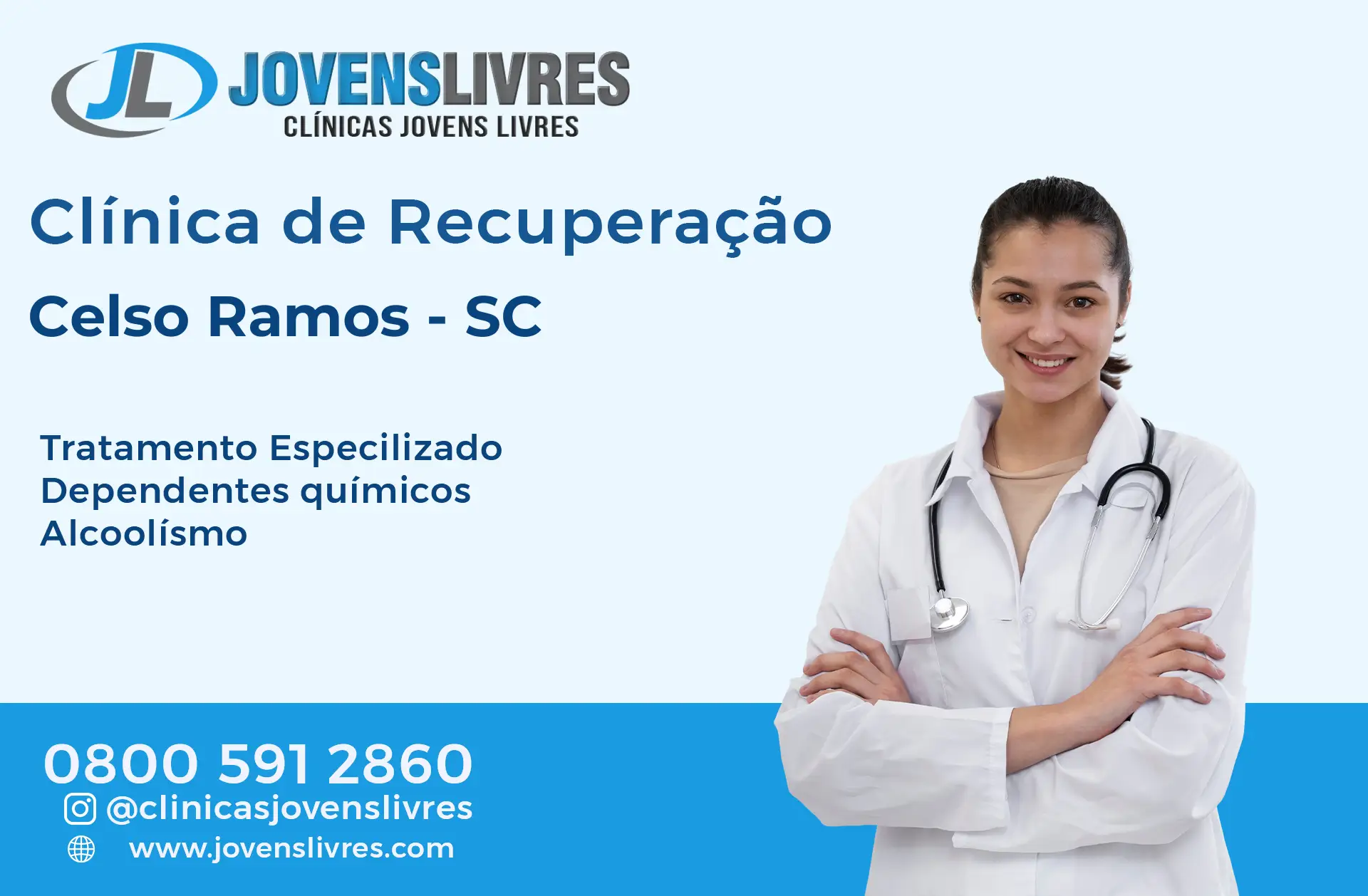 Clínica de Recuperação em Celso Ramos - SC