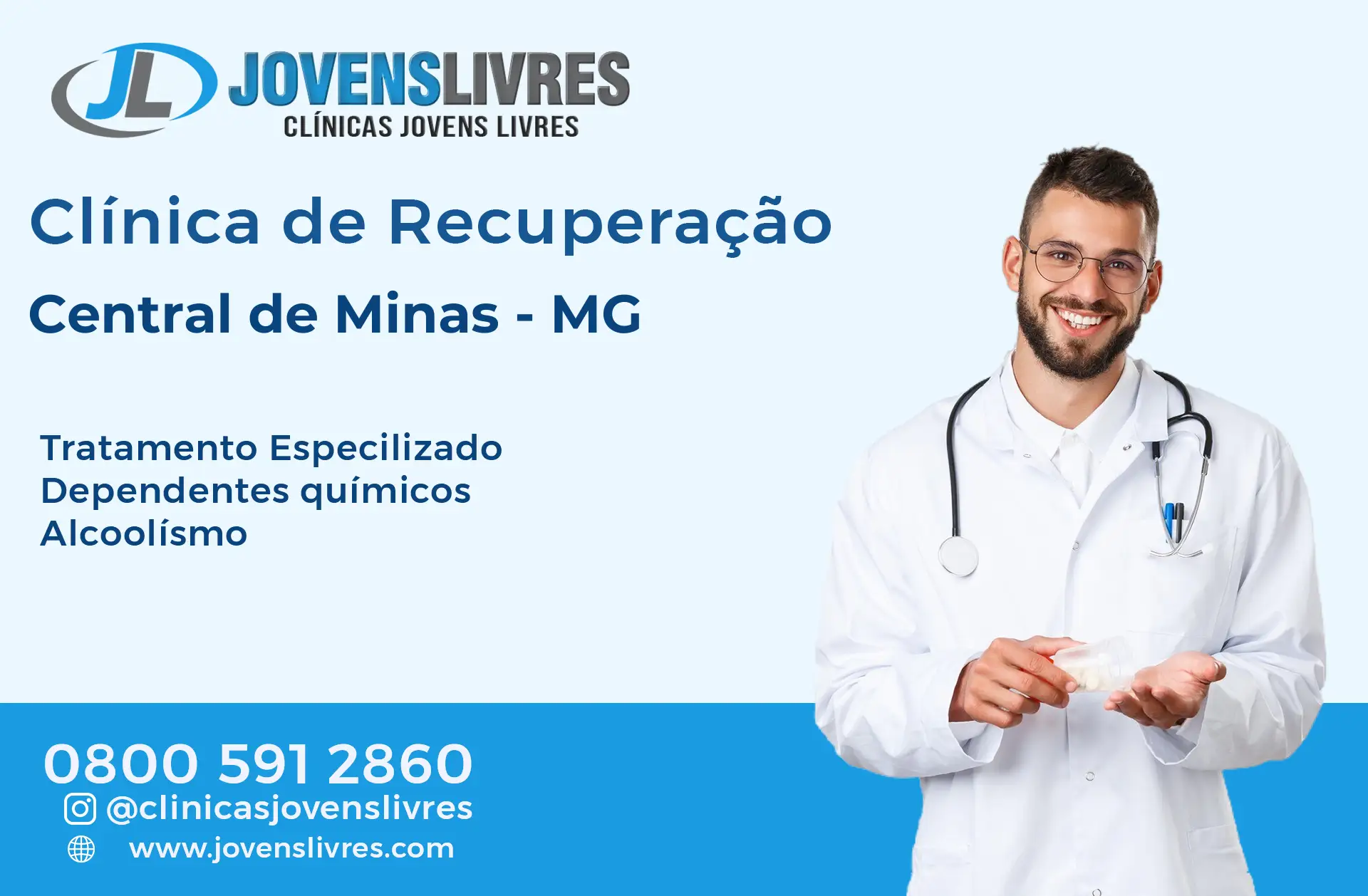 Clínica de Recuperação em Central de Minas - MG