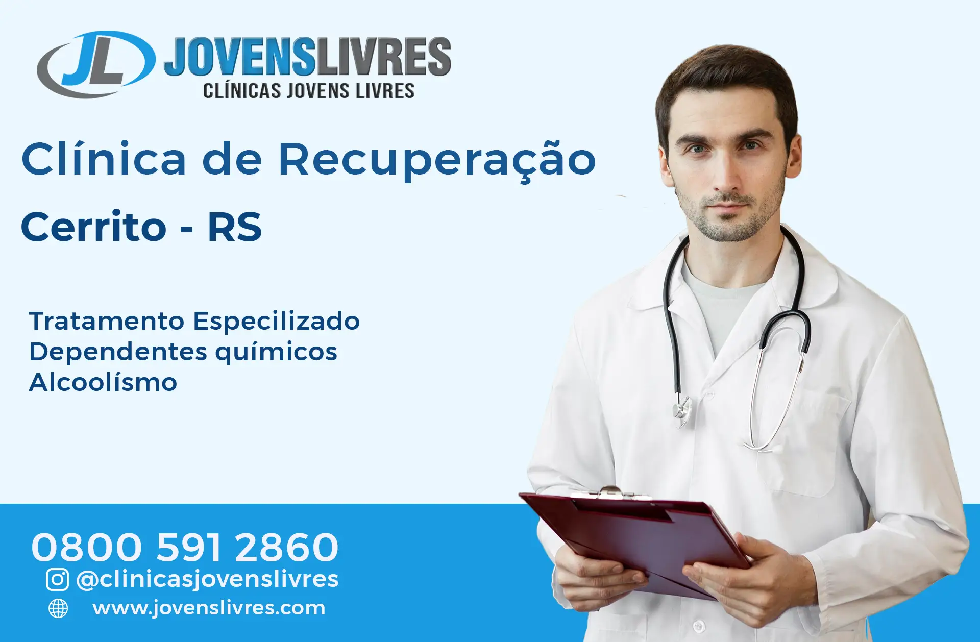 Clínica de Recuperação em Cerrito - RS