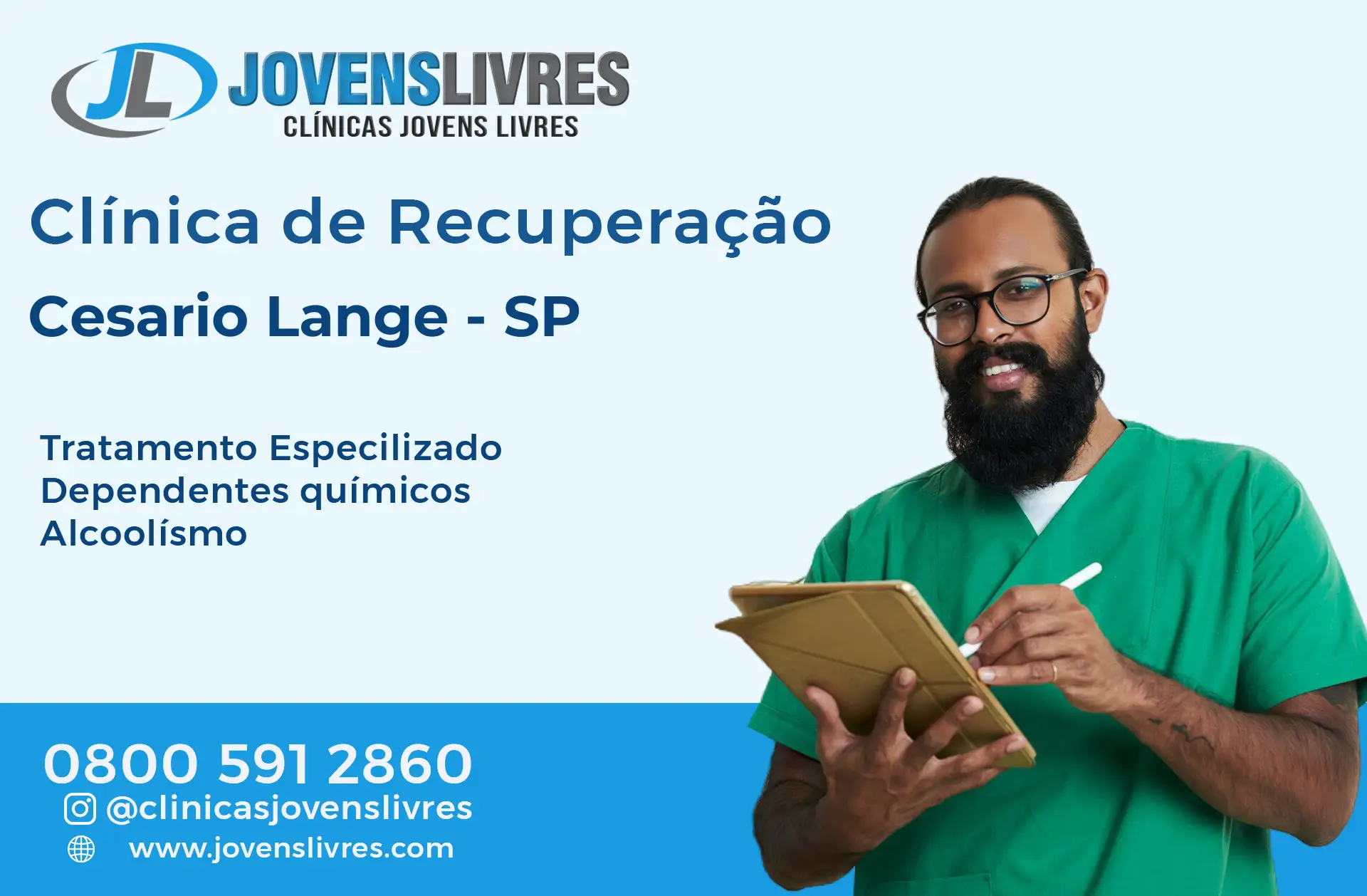 Clínica de Recuperação em Cesário Lange - SP