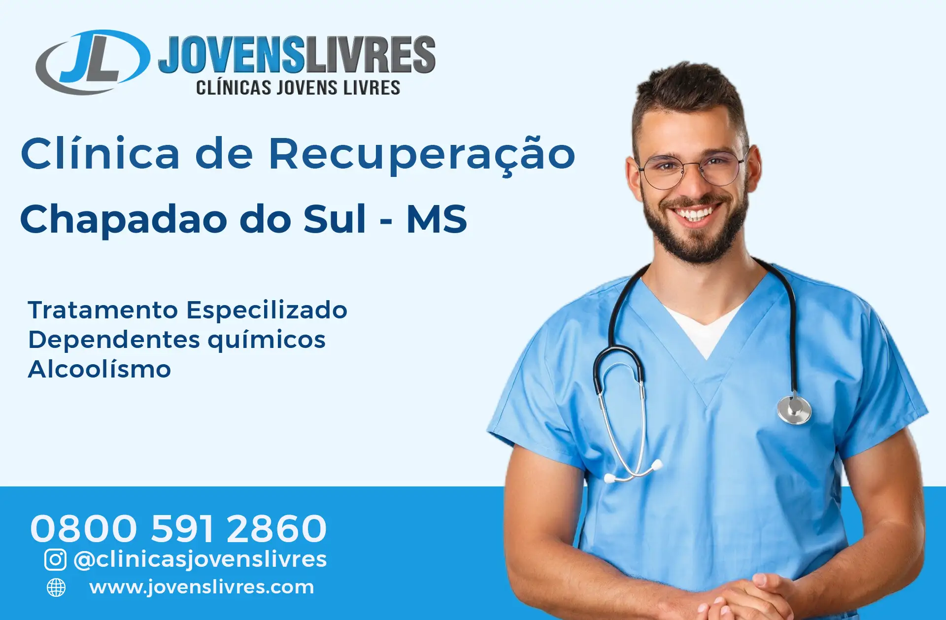 Clínica de Recuperação em Chapadão do Sul - MS