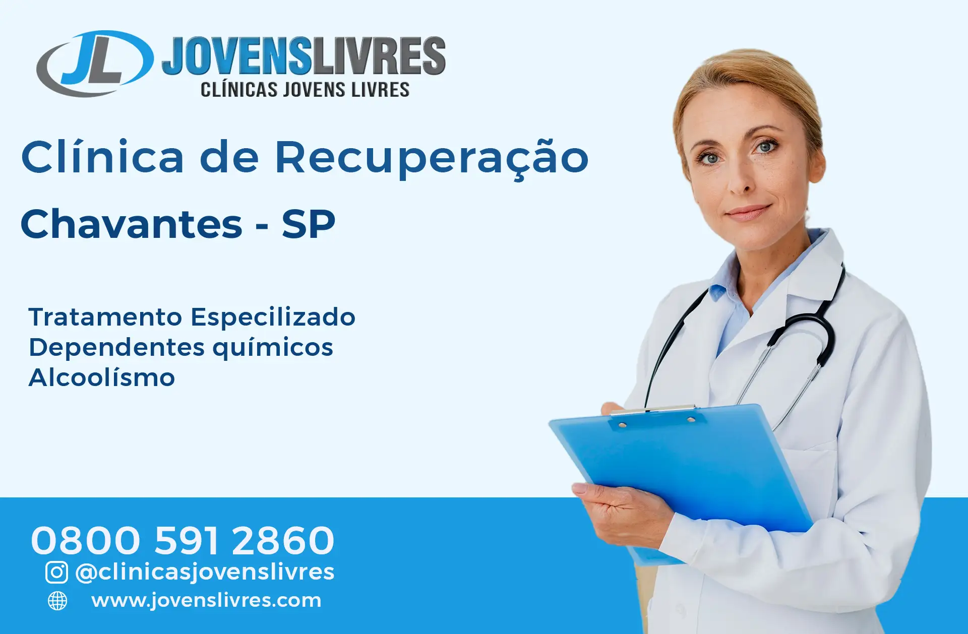 Clínica de Recuperação em Chavantes - SP