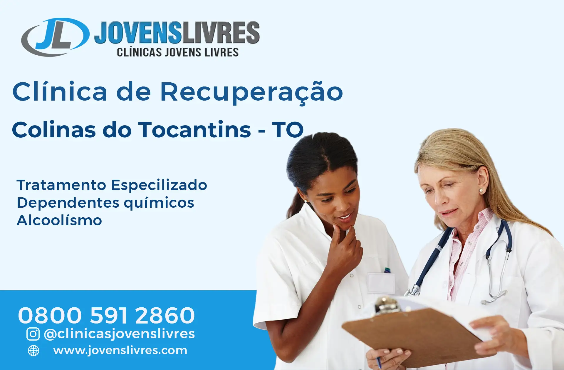 Clínica de Recuperação em Colinas do Tocantins - TO