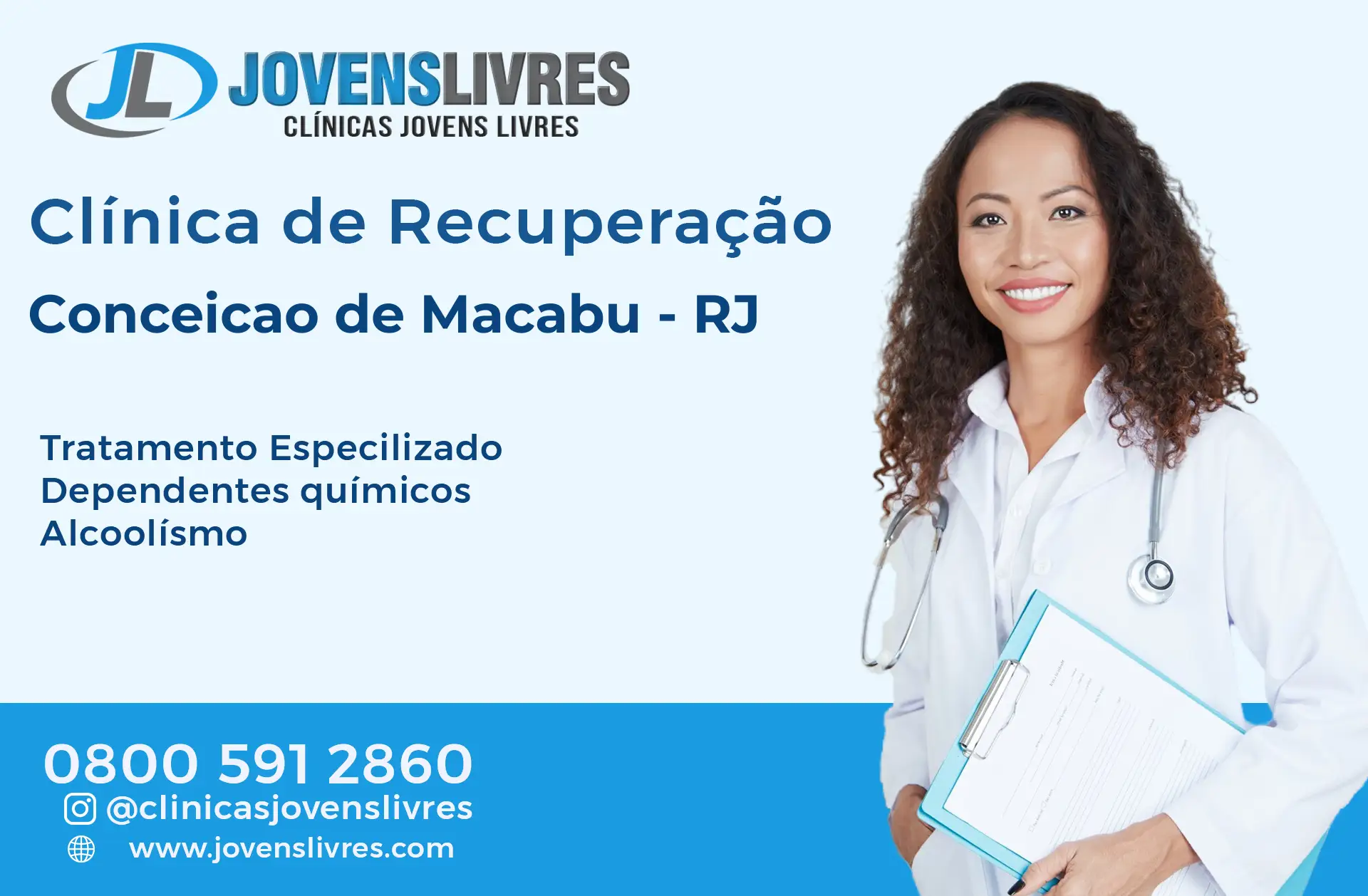 Clínica de Recuperação em Conceição de Macabu - RJ