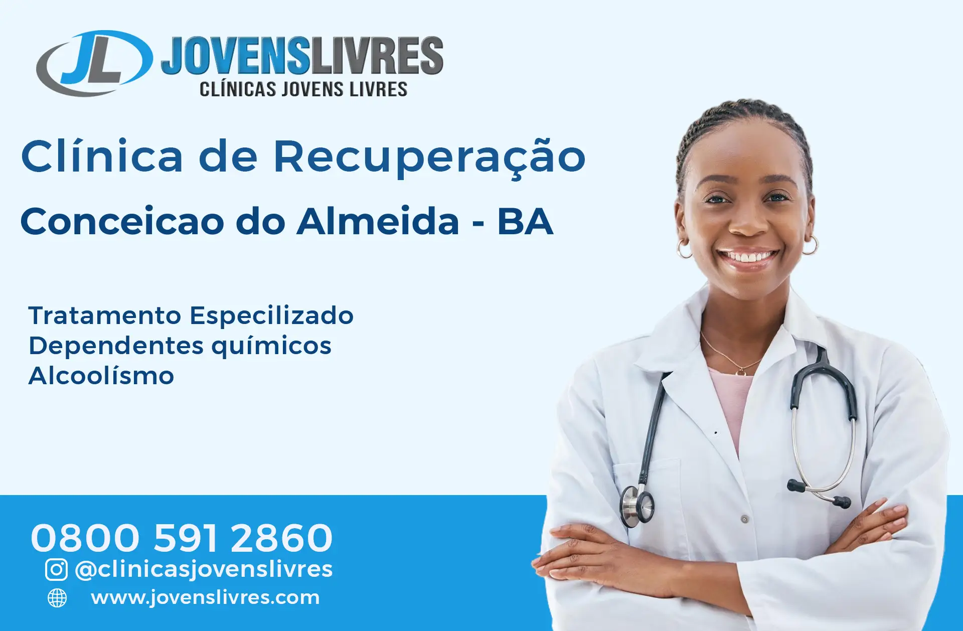 Clínica de Recuperação em Conceição do Almeida - BA