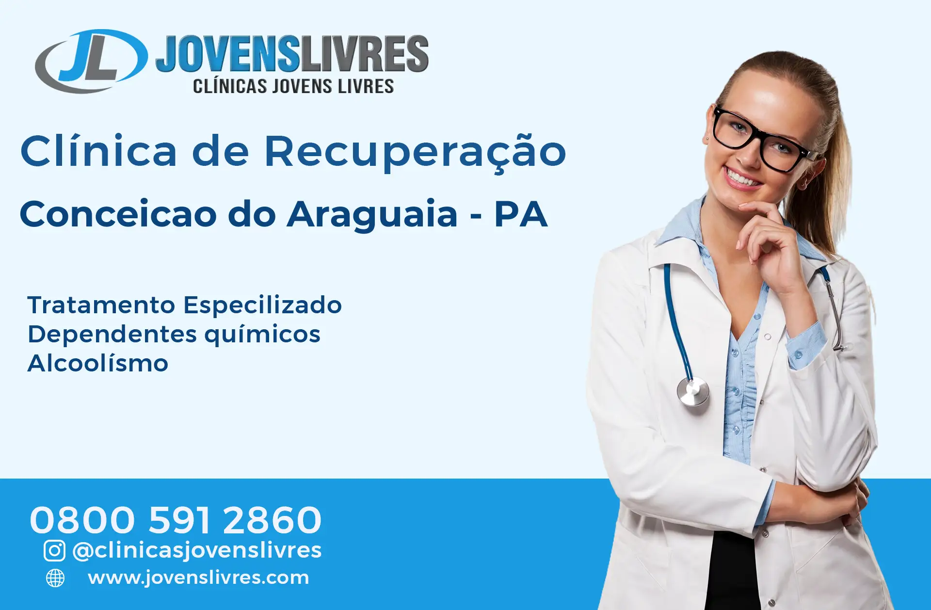 Clínica de Recuperação em Conceição do Araguaia - PA