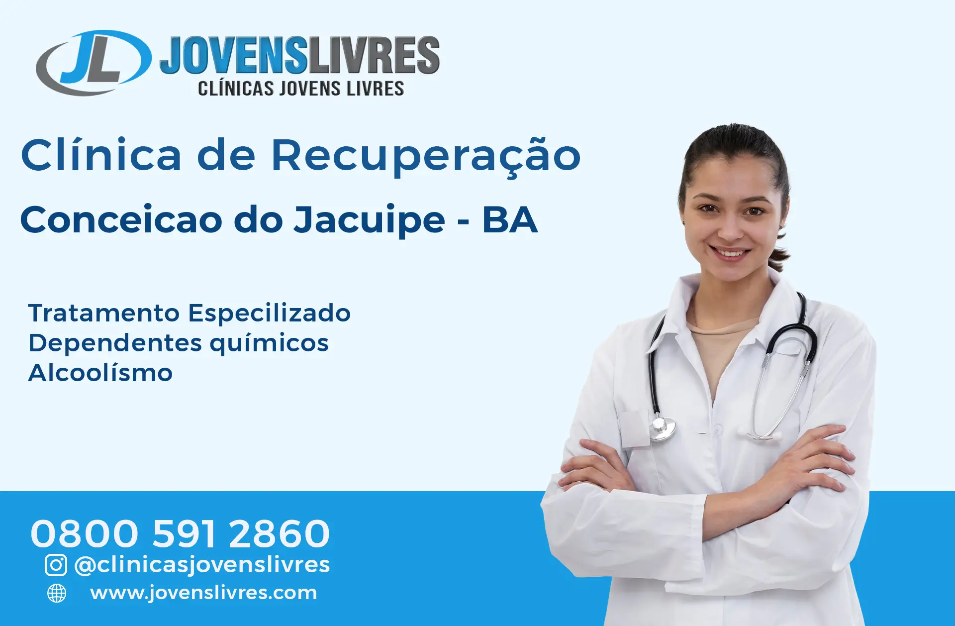 Clínica de Recuperação em Conceição do Jacuípe - BA