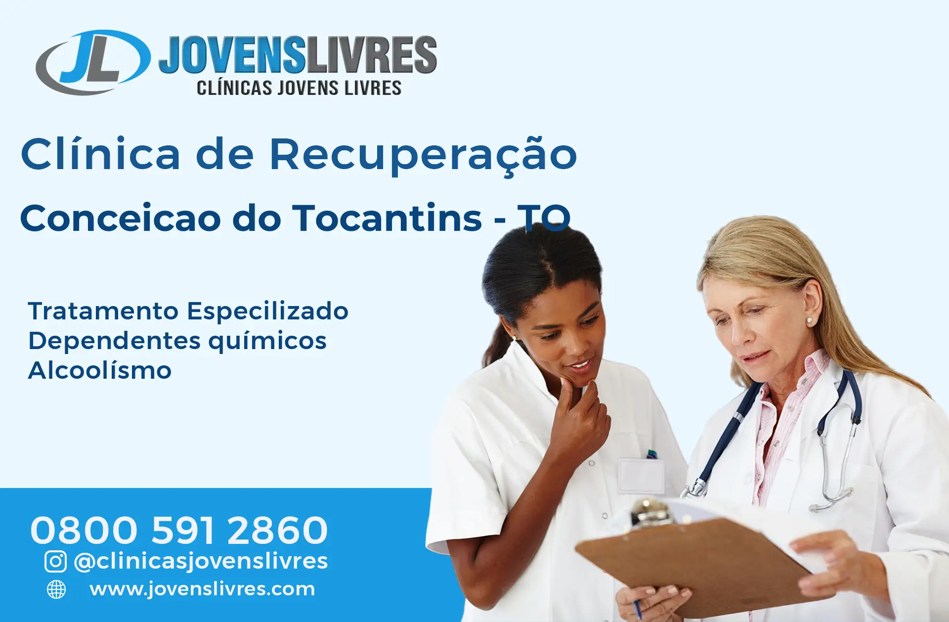 Clínica de Recuperação em Conceição do Tocantins - TO