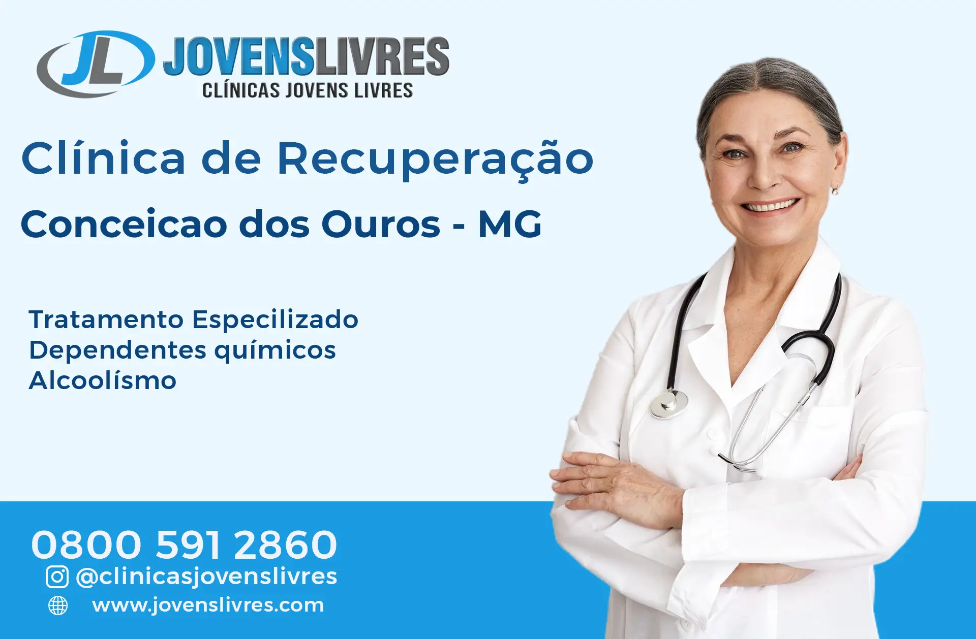 Clínica de Recuperação em Conceição dos Ouros - MG