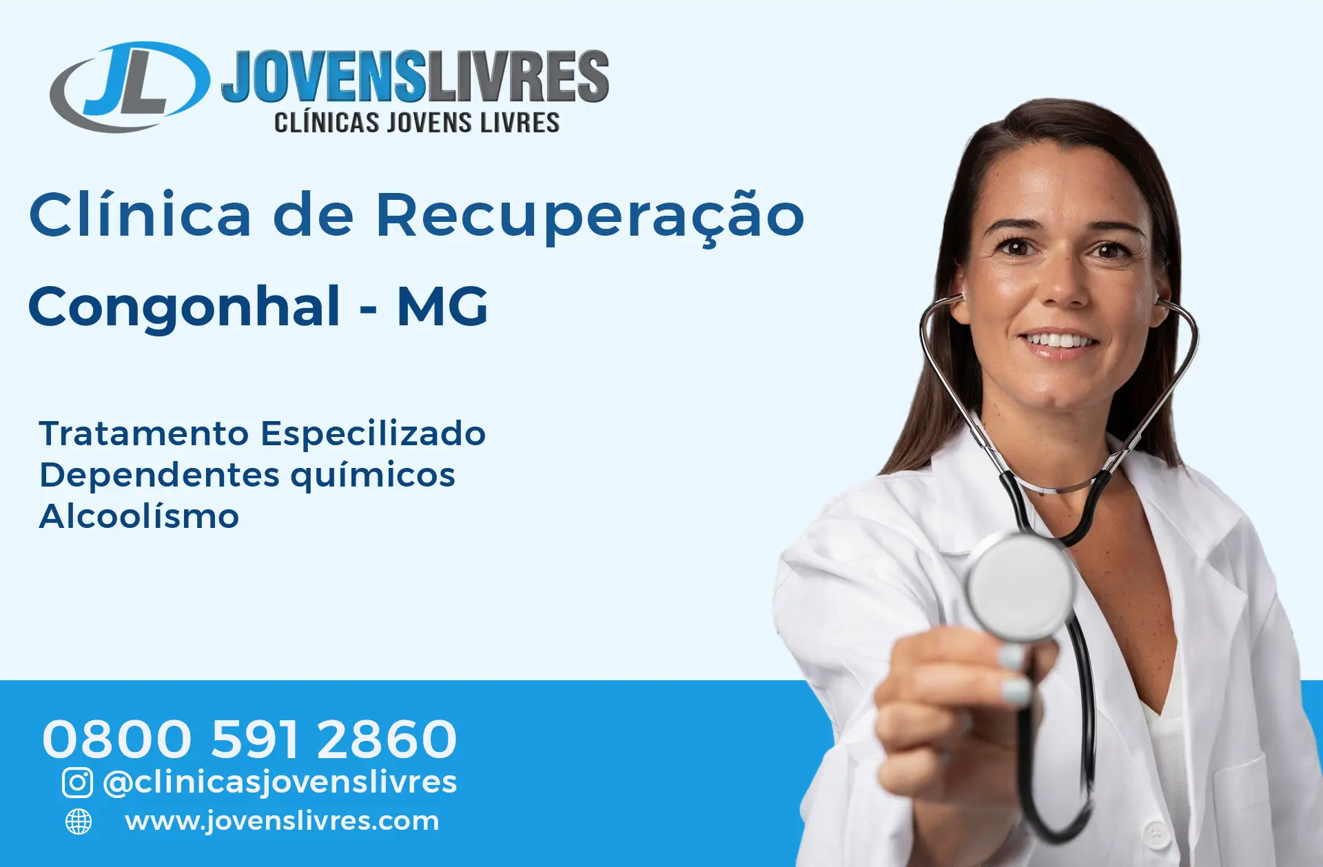 Clínica de Recuperação em Congonhal - MG