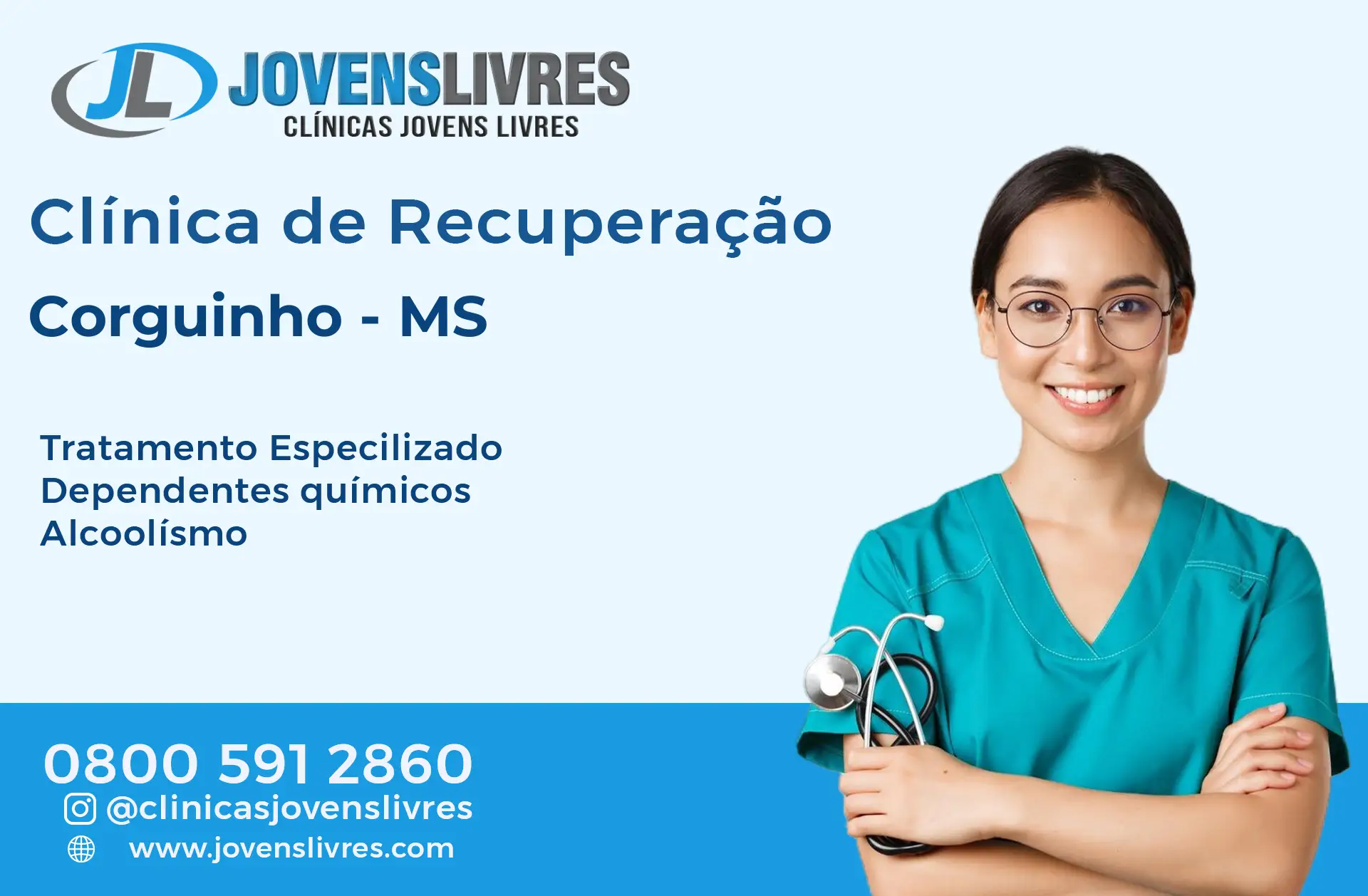 Clínica de Recuperação em Corguinho - MS