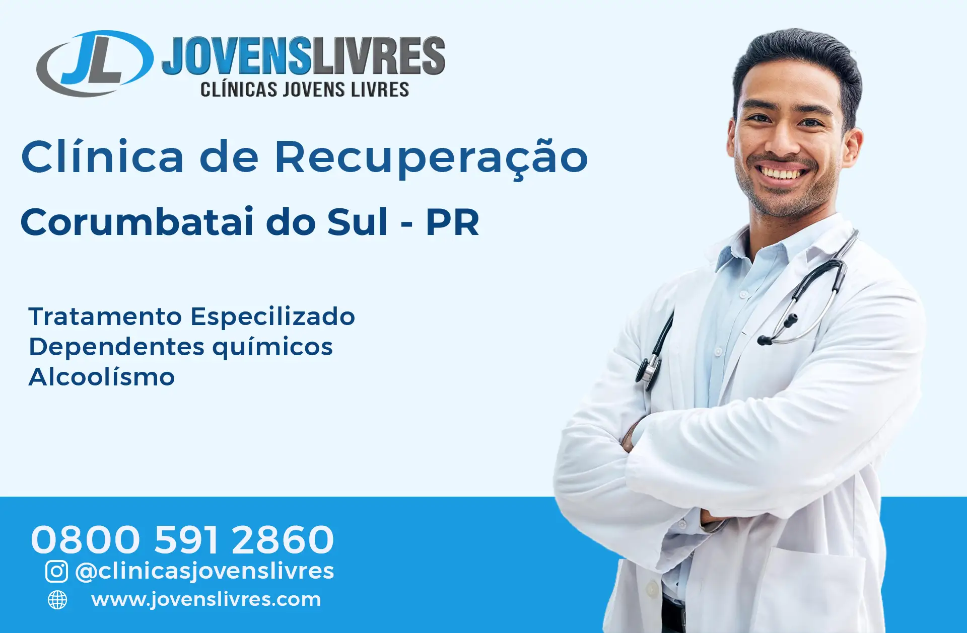 Clínica de Recuperação em Corumbataí do Sul - PR