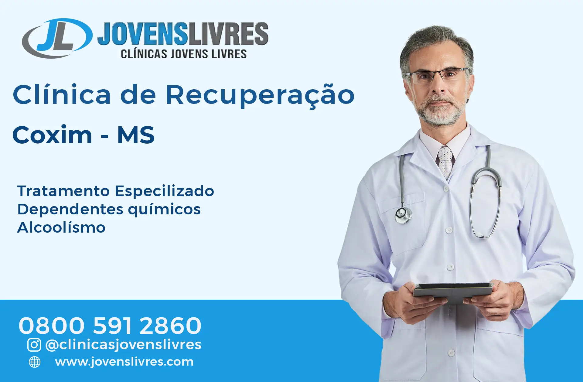 Clínica de Recuperação em Coxim - MS