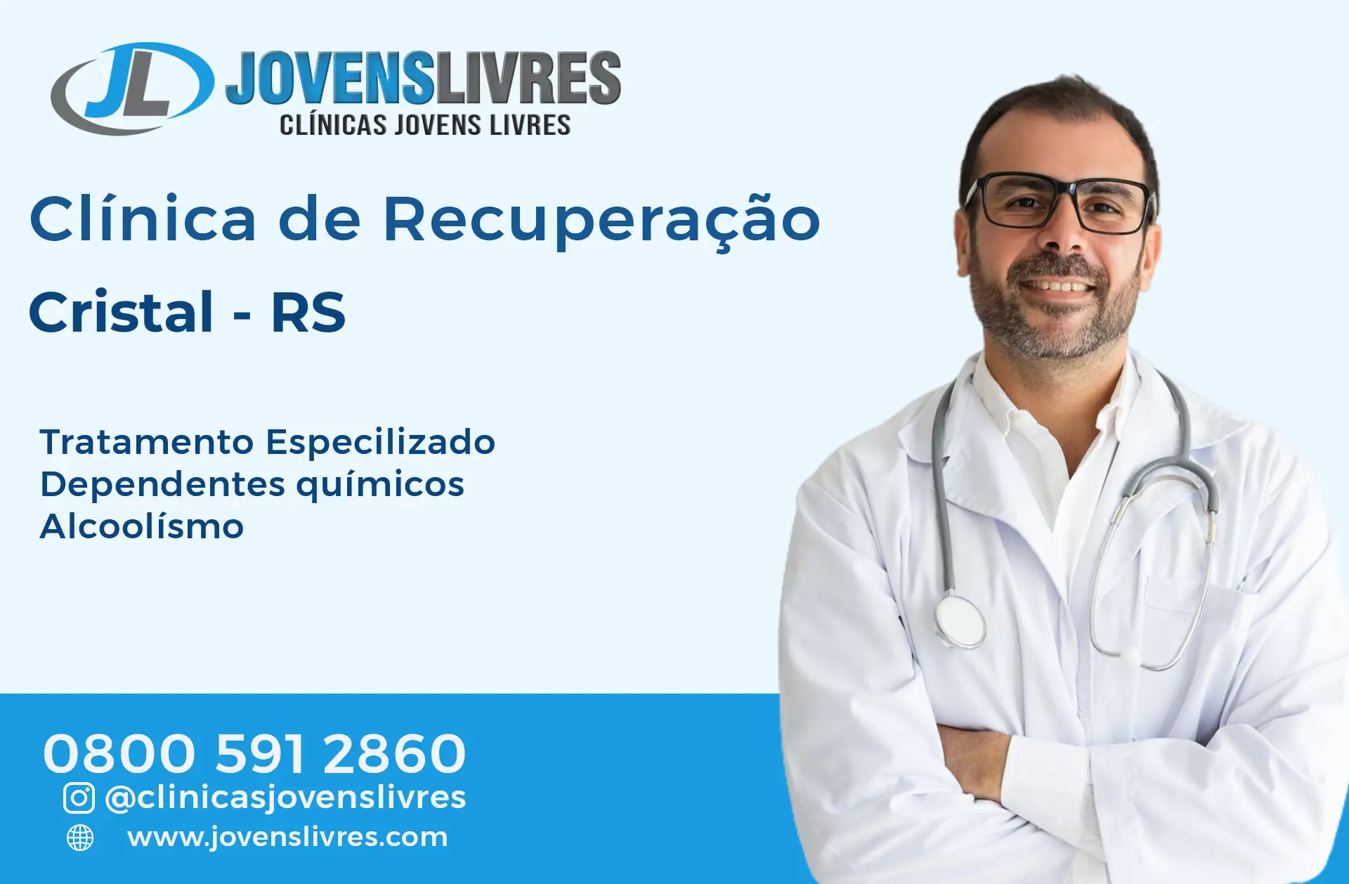 Clínica de Recuperação em Cristal - RS