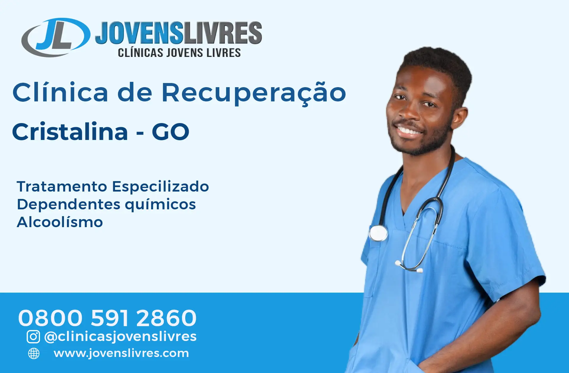 Clínica de Recuperação em Cristalina - GO