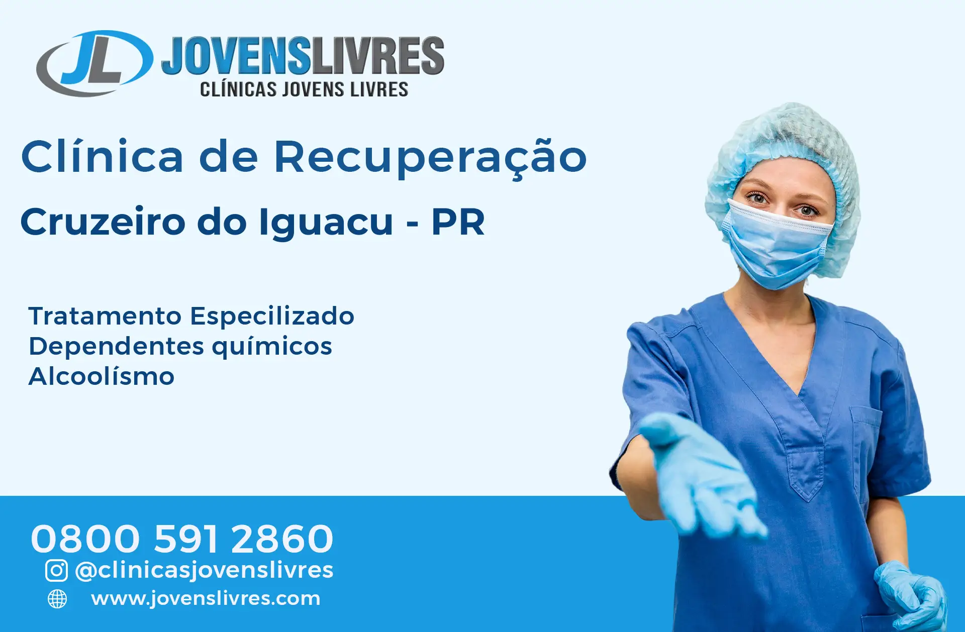 Clínica de Recuperação em Cruzeiro do Iguaçu - PR