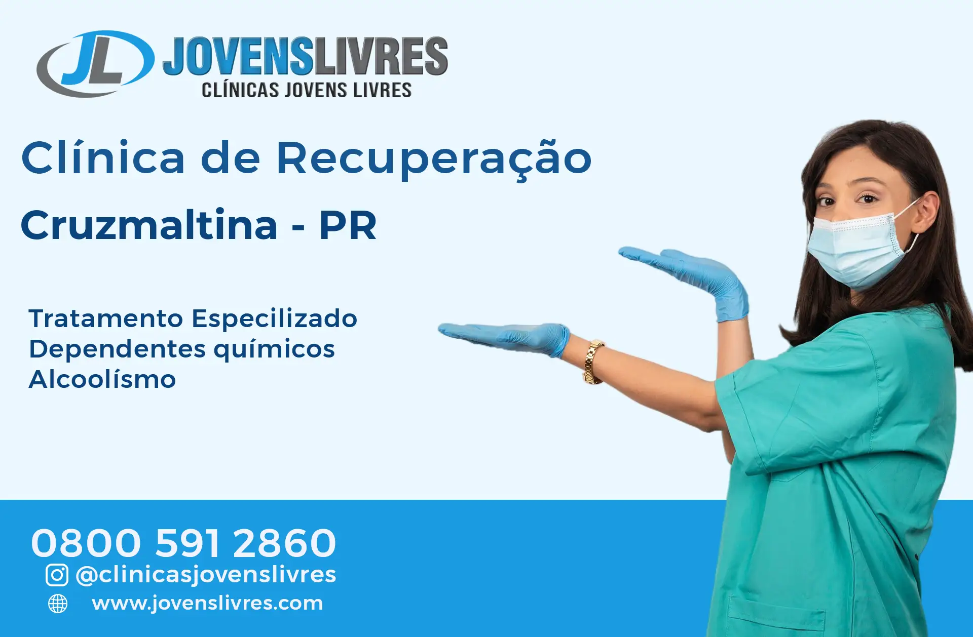 Clínica de Recuperação em Cruzmaltina - PR