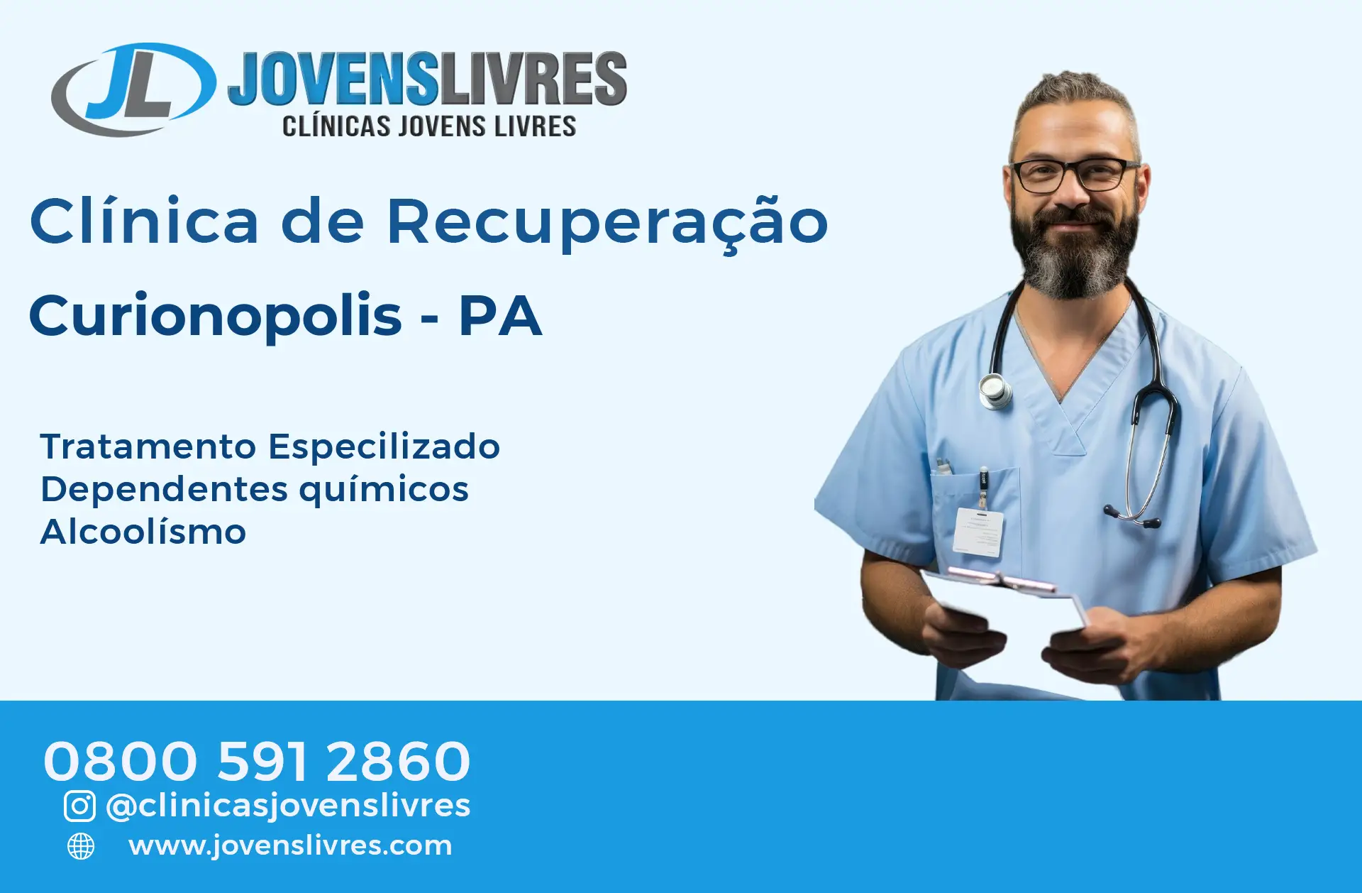 Clínica de Recuperação em Curionópolis - PA