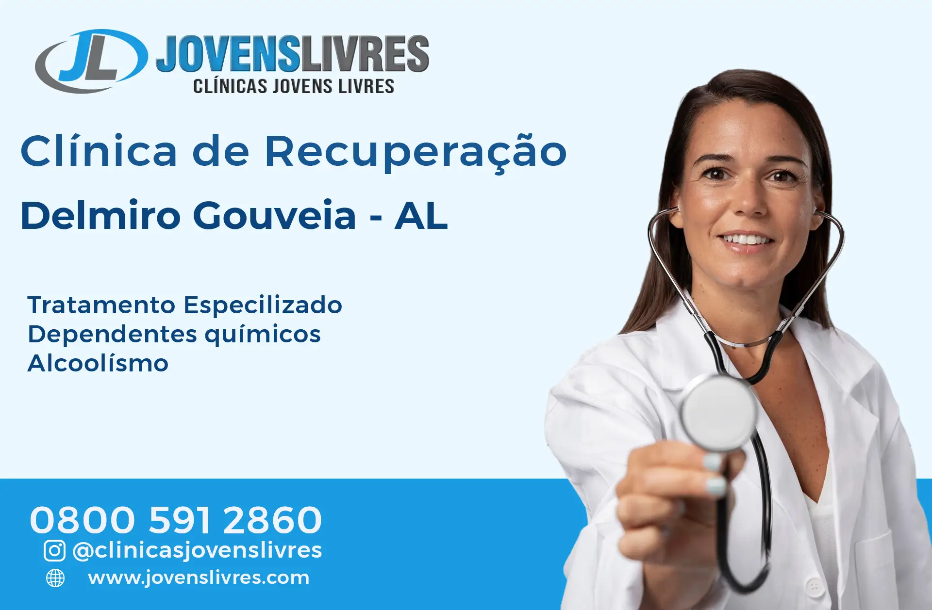 Clínica de Recuperação em Delmiro Gouveia - AL