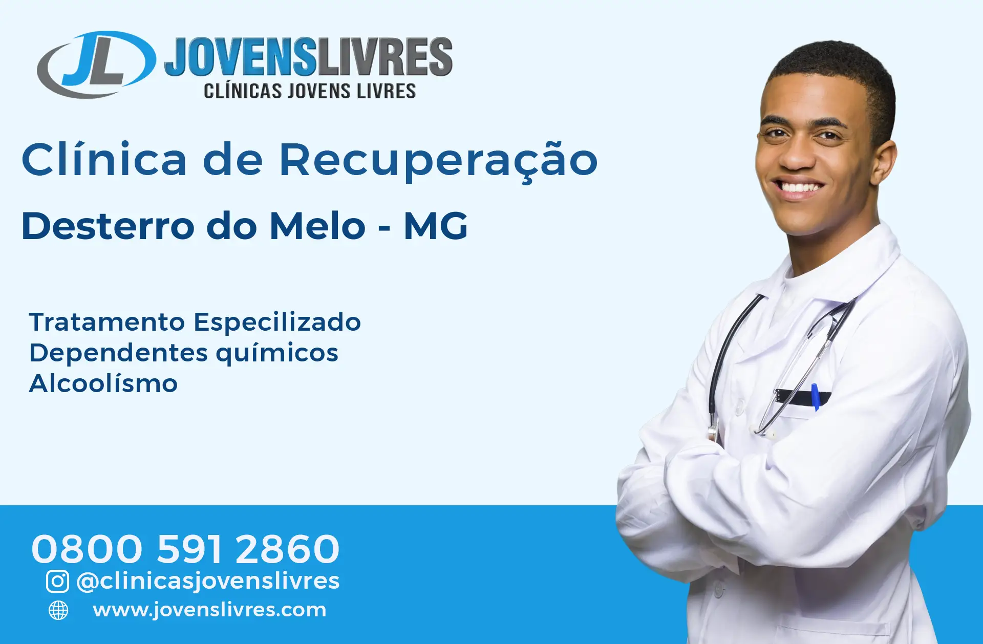 Clínica de Recuperação em Desterro do Melo - MG