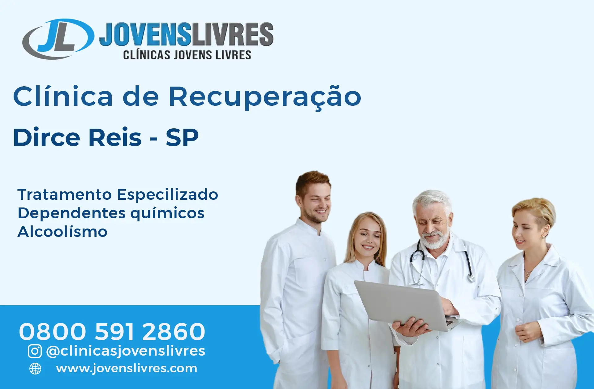 Clínica de Recuperação em Dirce Reis - SP