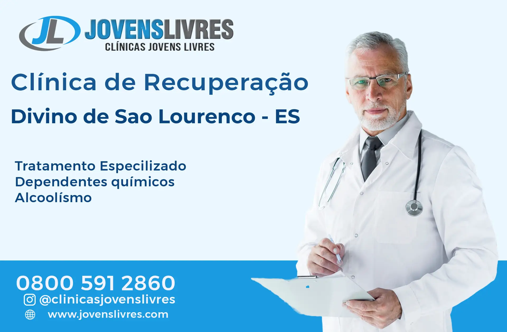 Clínica de Recuperação em Divino de São Lourenço - ES