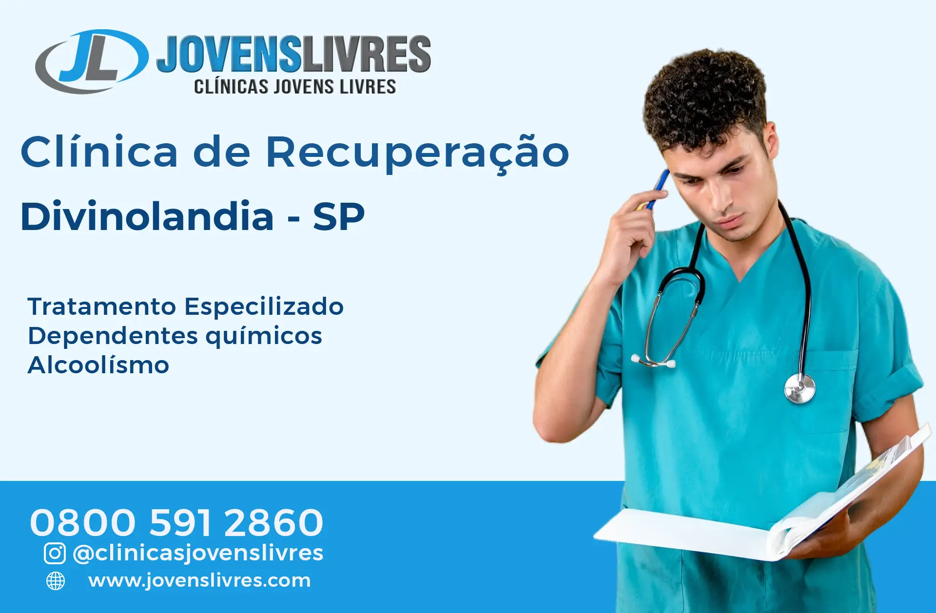 Clínica de Recuperação em Divinolândia - SP