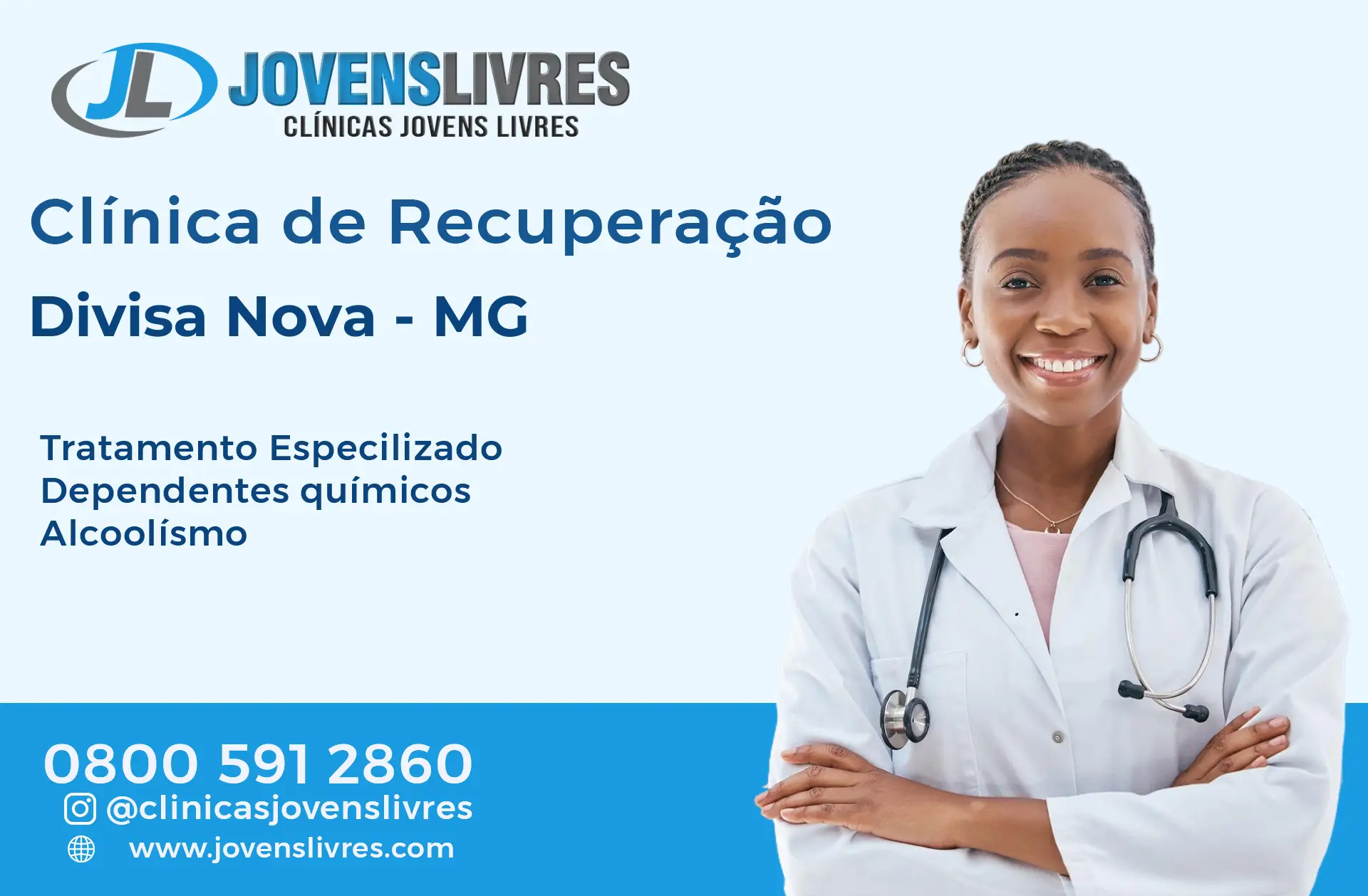 Clínica de Recuperação em Divisa Nova - MG