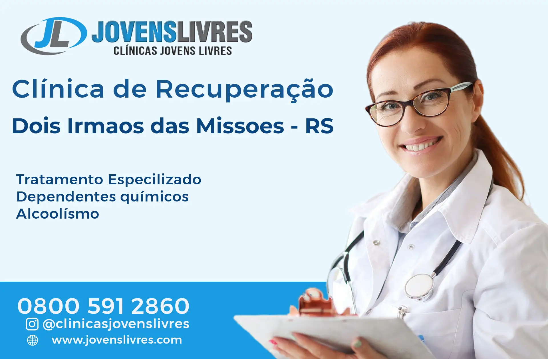 Clínica de Recuperação em Dois Irmãos das Missões - RS