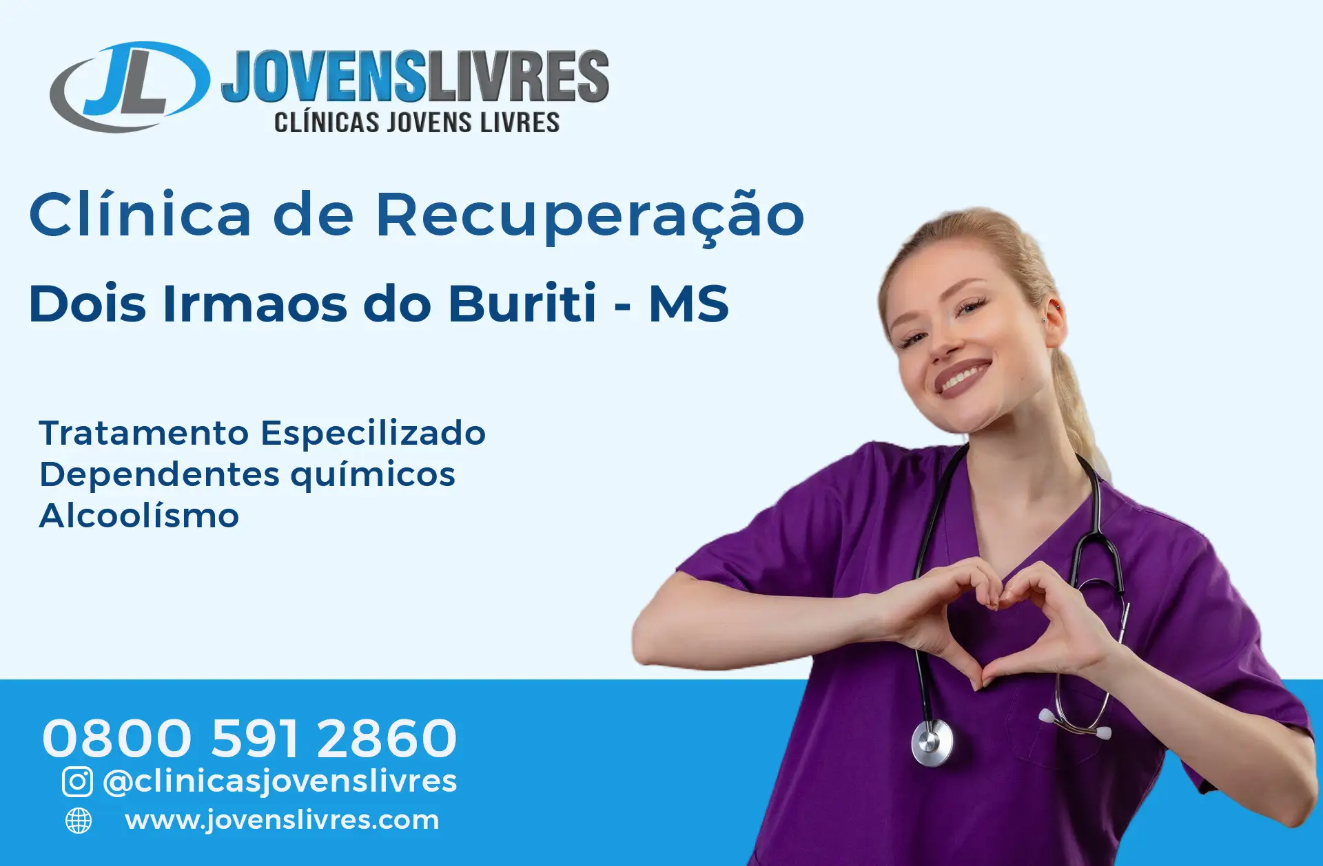 Clínica de Recuperação em Dois Irmãos do Buriti - MS