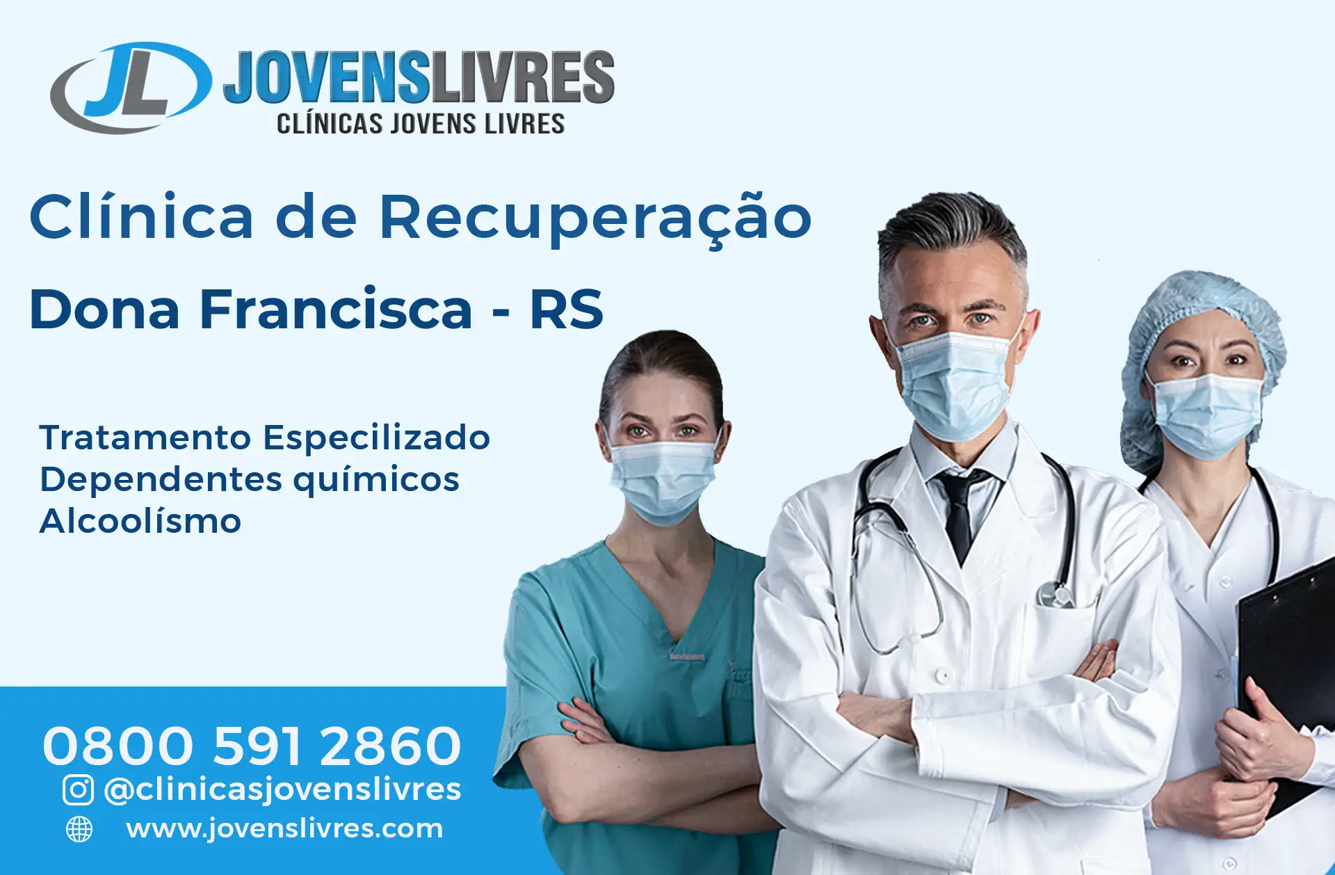 Clínica de Recuperação em Dona Francisca - RS